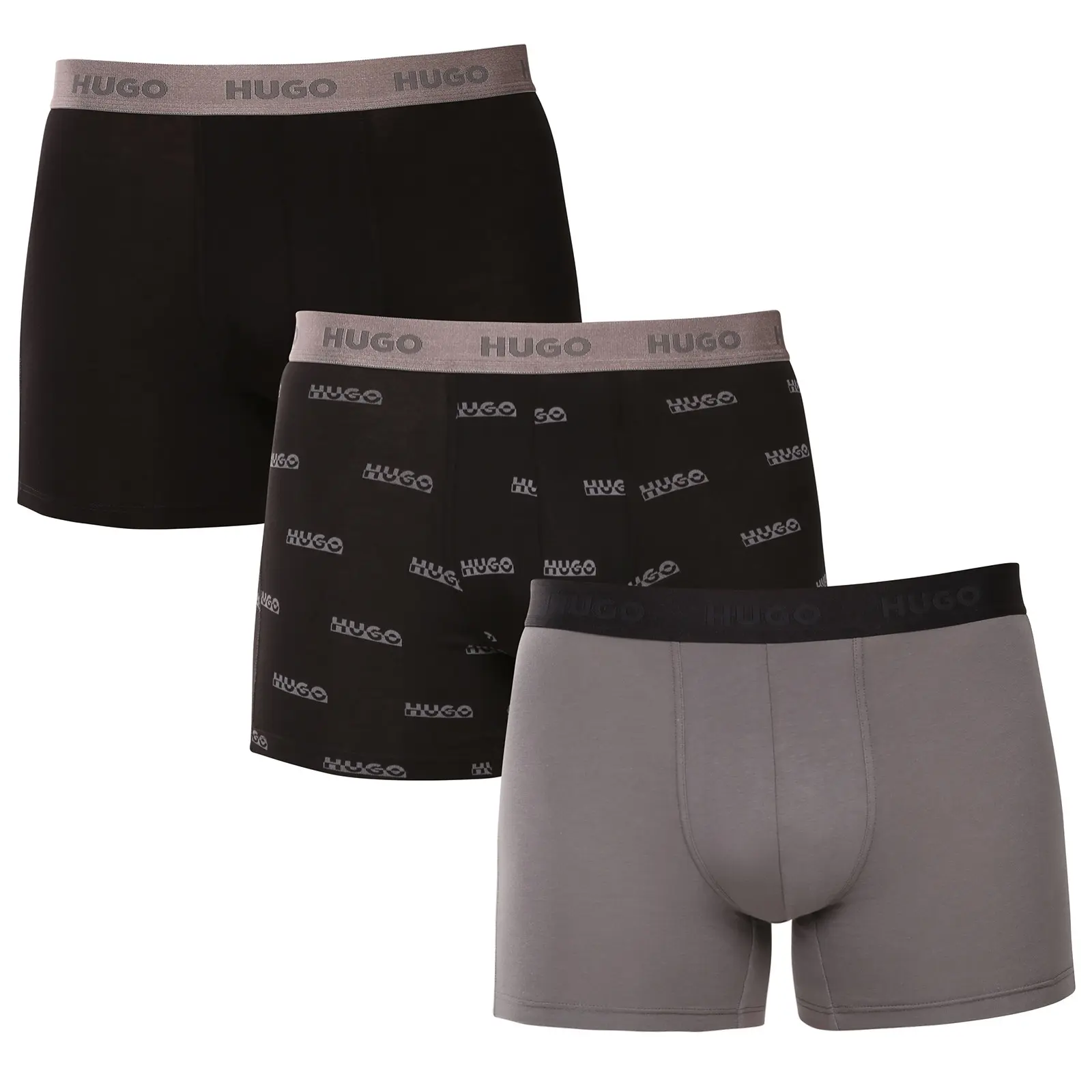 3PACK pánské boxerky HUGO vícebarevné (50549177 002)