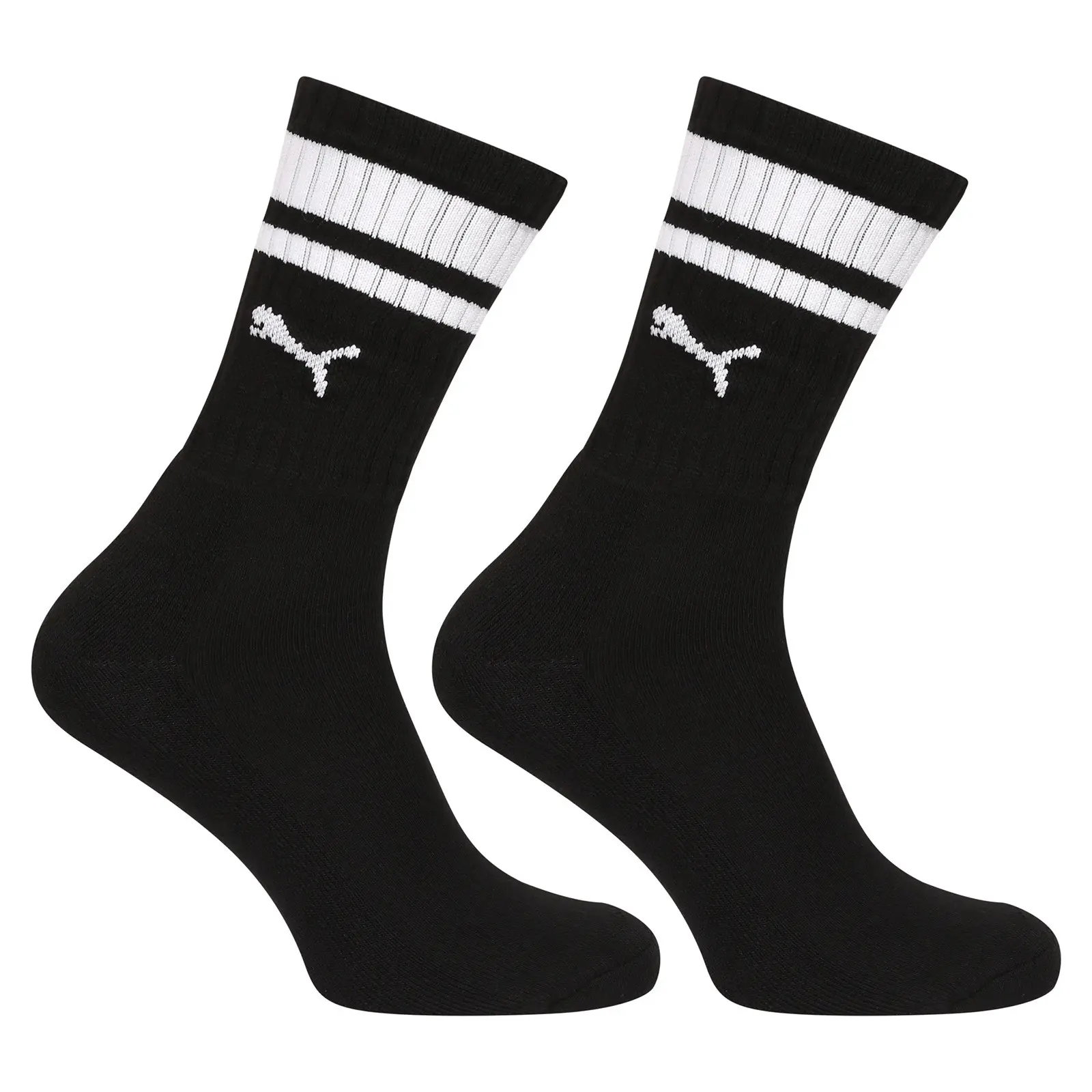 2PACK ponožky Puma černé (100000950 001)