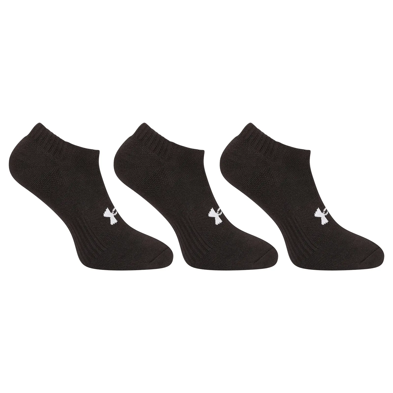 3PACK ponožky Under Armour černé (1386313 001)