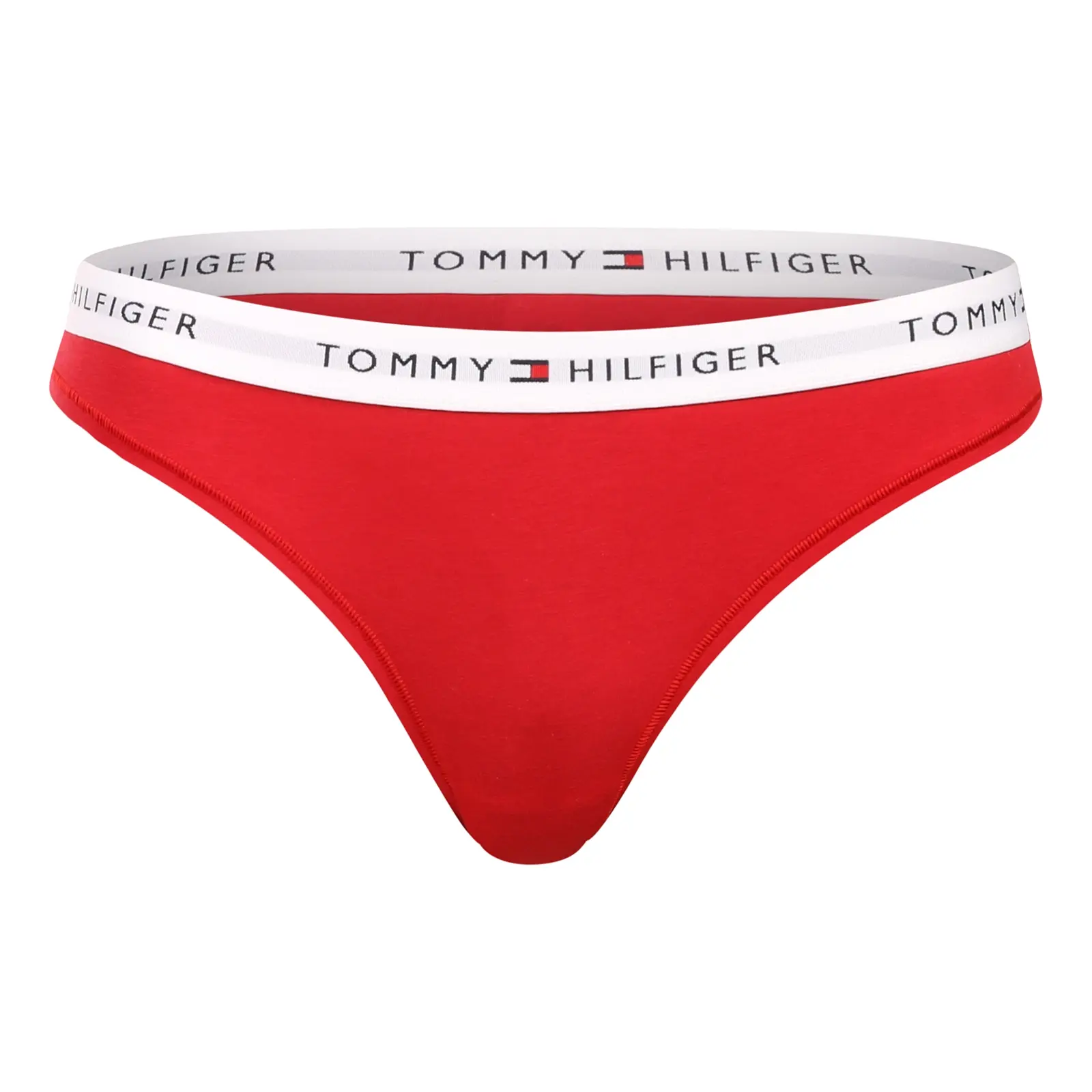 Dámská tanga Tommy Hilfiger červená (UW0UW03835 XLG)