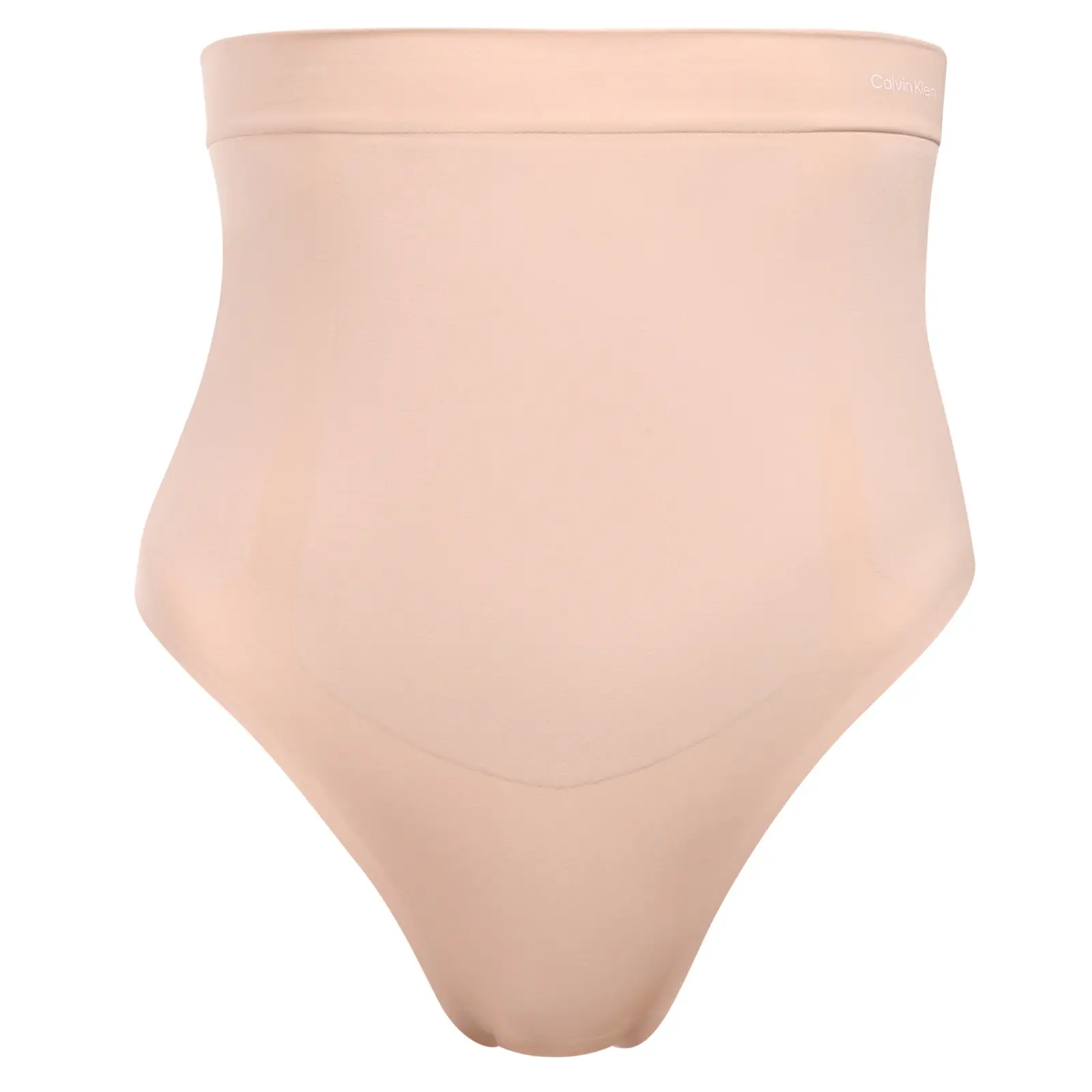 Dámská stahovací tanga Calvin Klein béžové (QF8116-7NS)