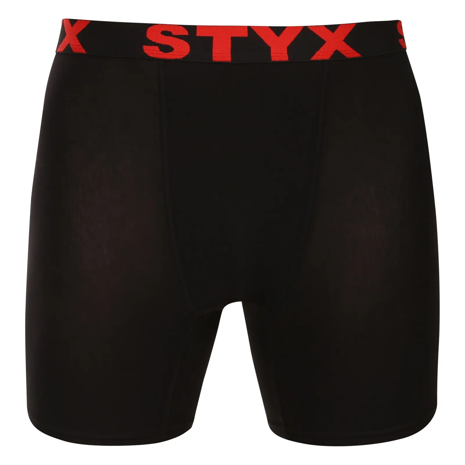Pánské boxerky Styx long sportovní guma černé (UN4960)