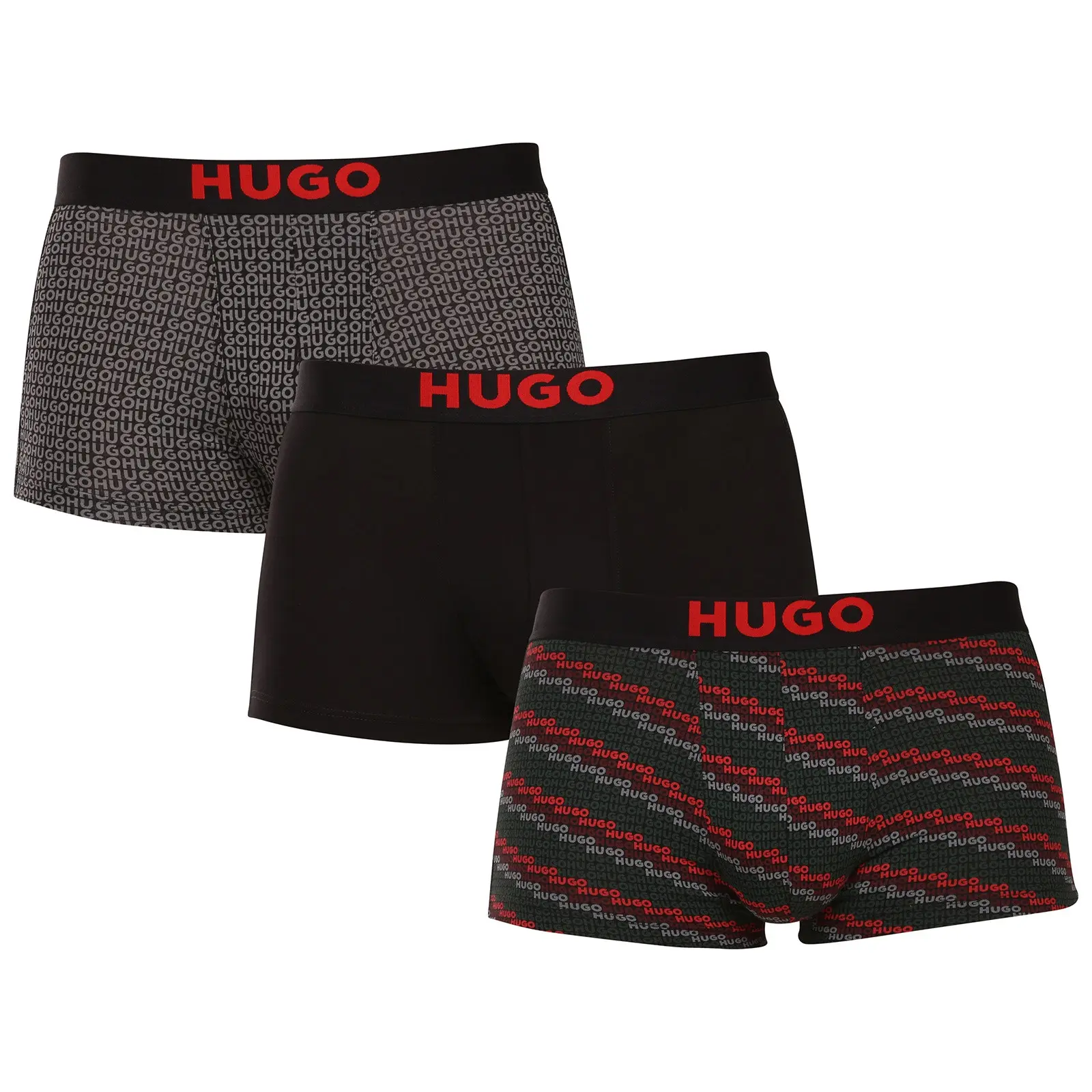3PACK pánské boxerky HUGO vícebarevné (50549140 960)