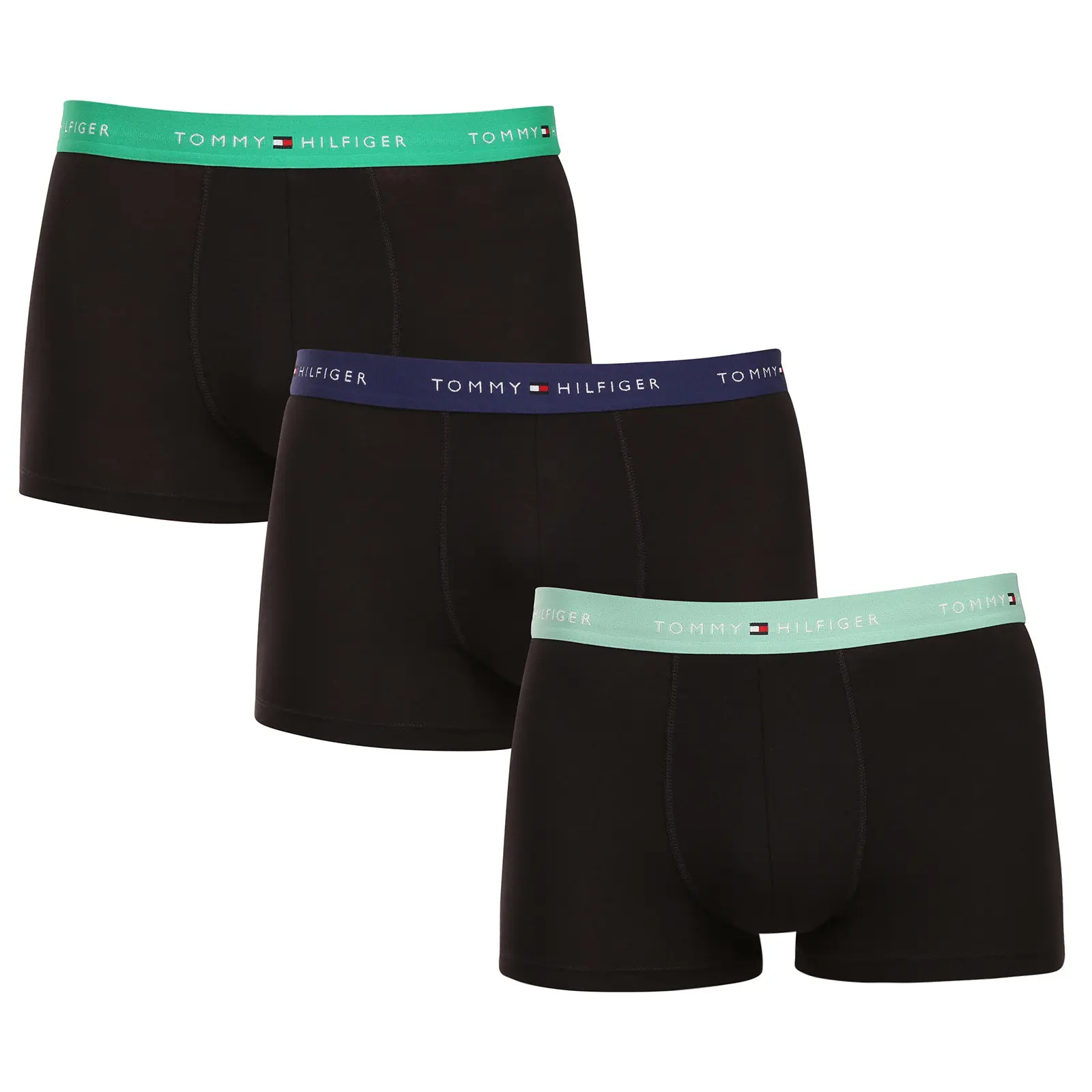 3PACK pánské boxerky Tommy Hilfiger černé (UM0UM02763 0TG) M, trenky / trenýrky