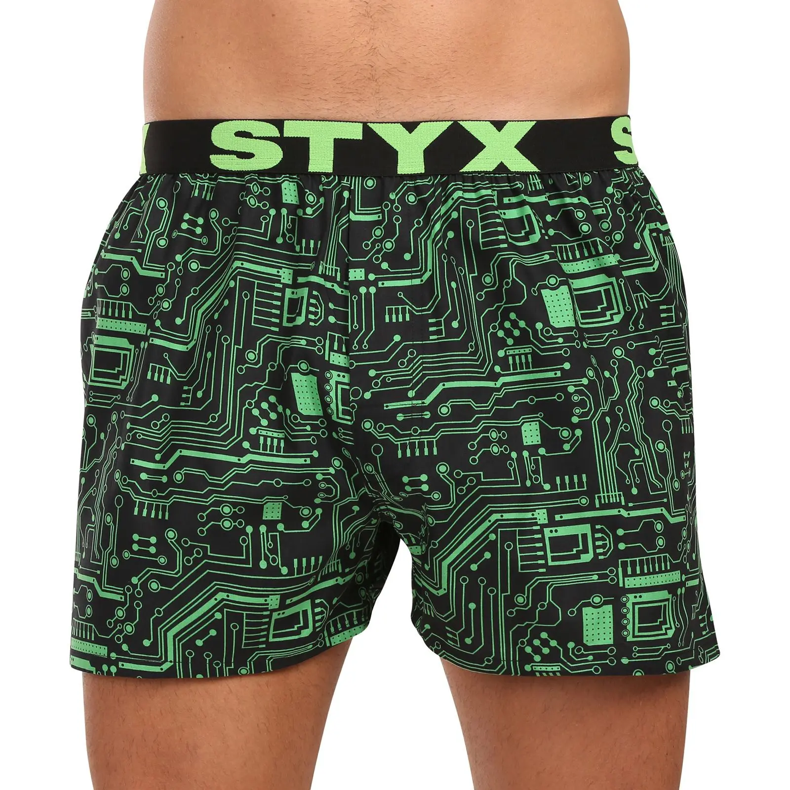 Pánské trenky Styx art sportovní guma tišťák (B1953)