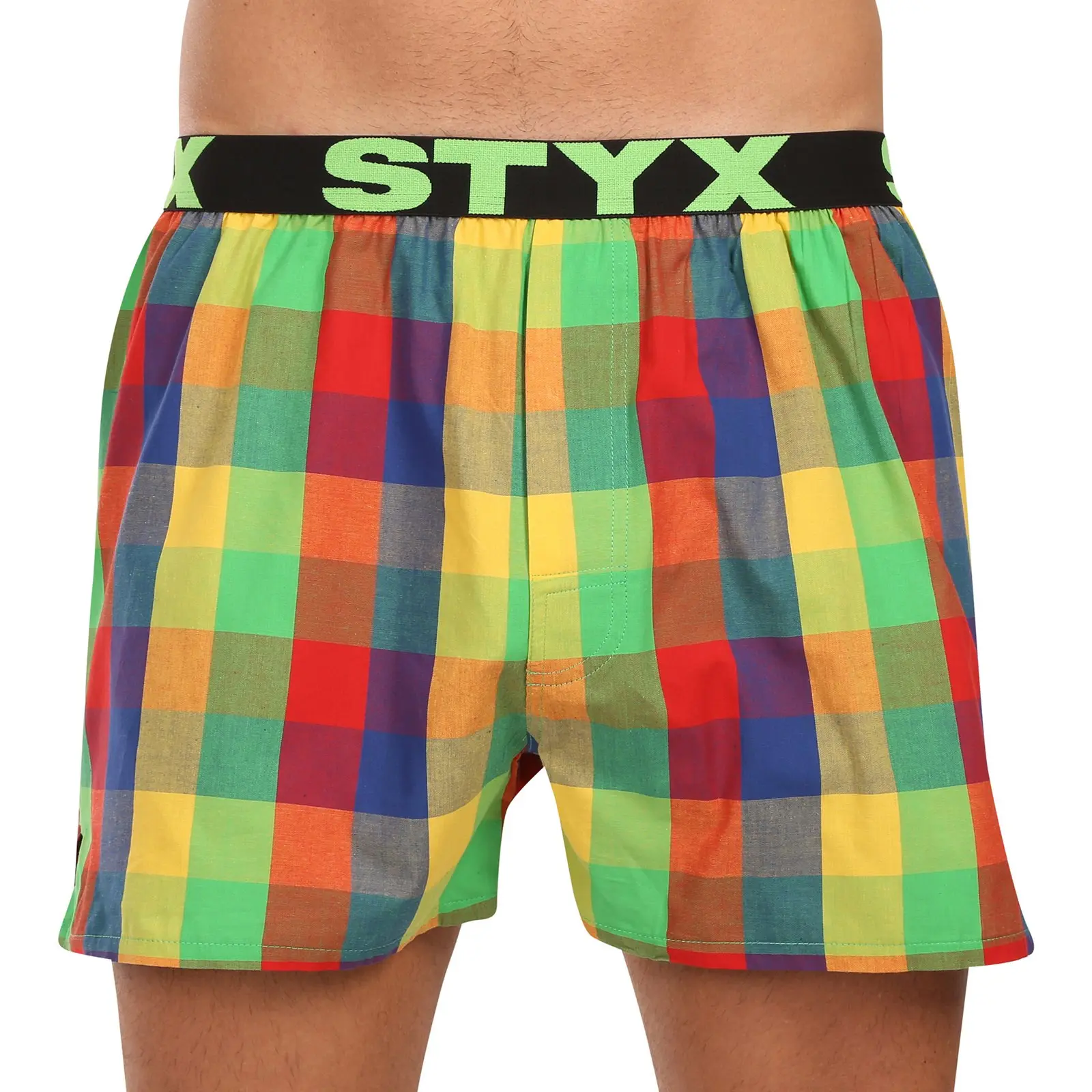 Pánské trenky Styx sportovní guma vícebarevné (B0105)