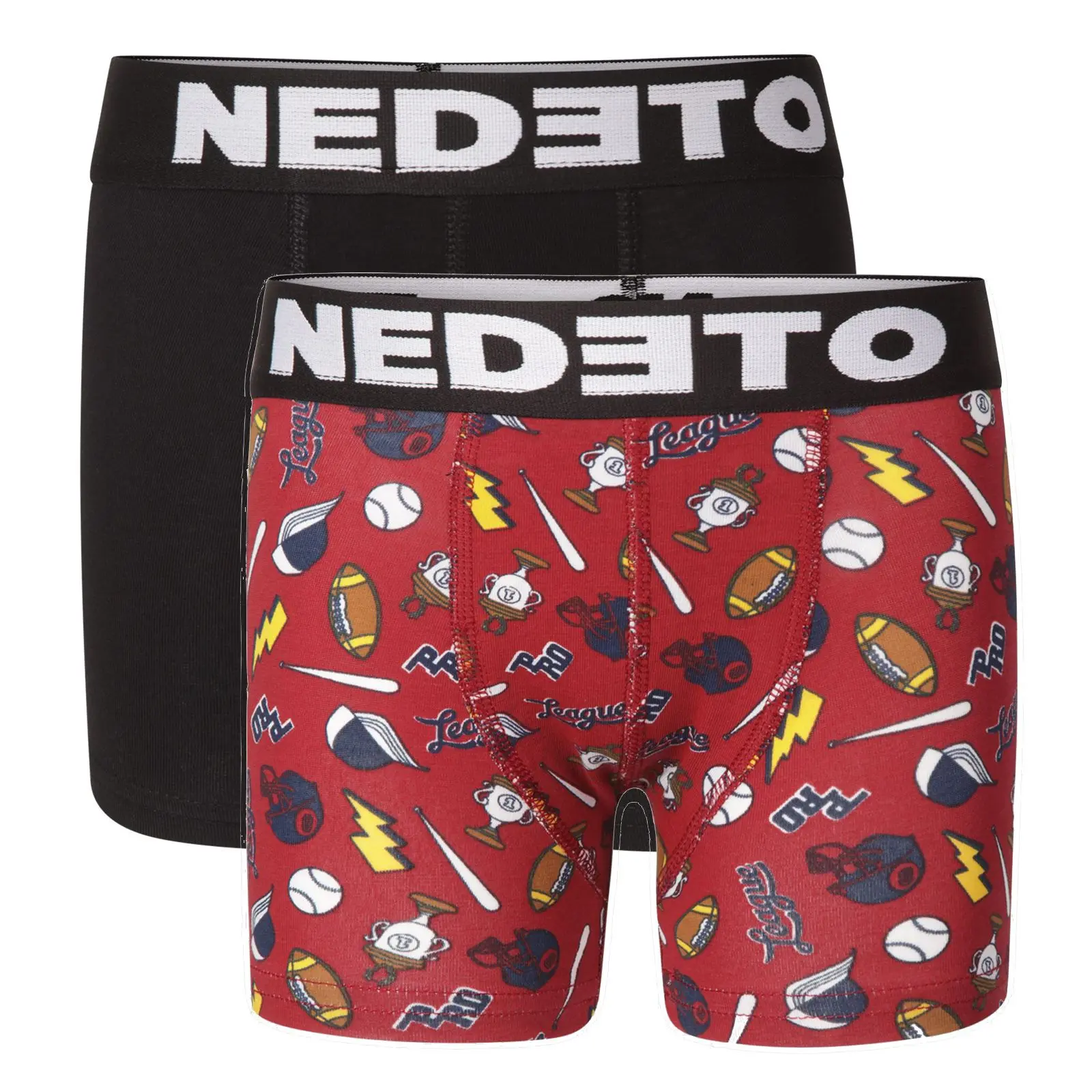 2PACK dětské boxerky Nedeto vícebarevné (2NBDV2)