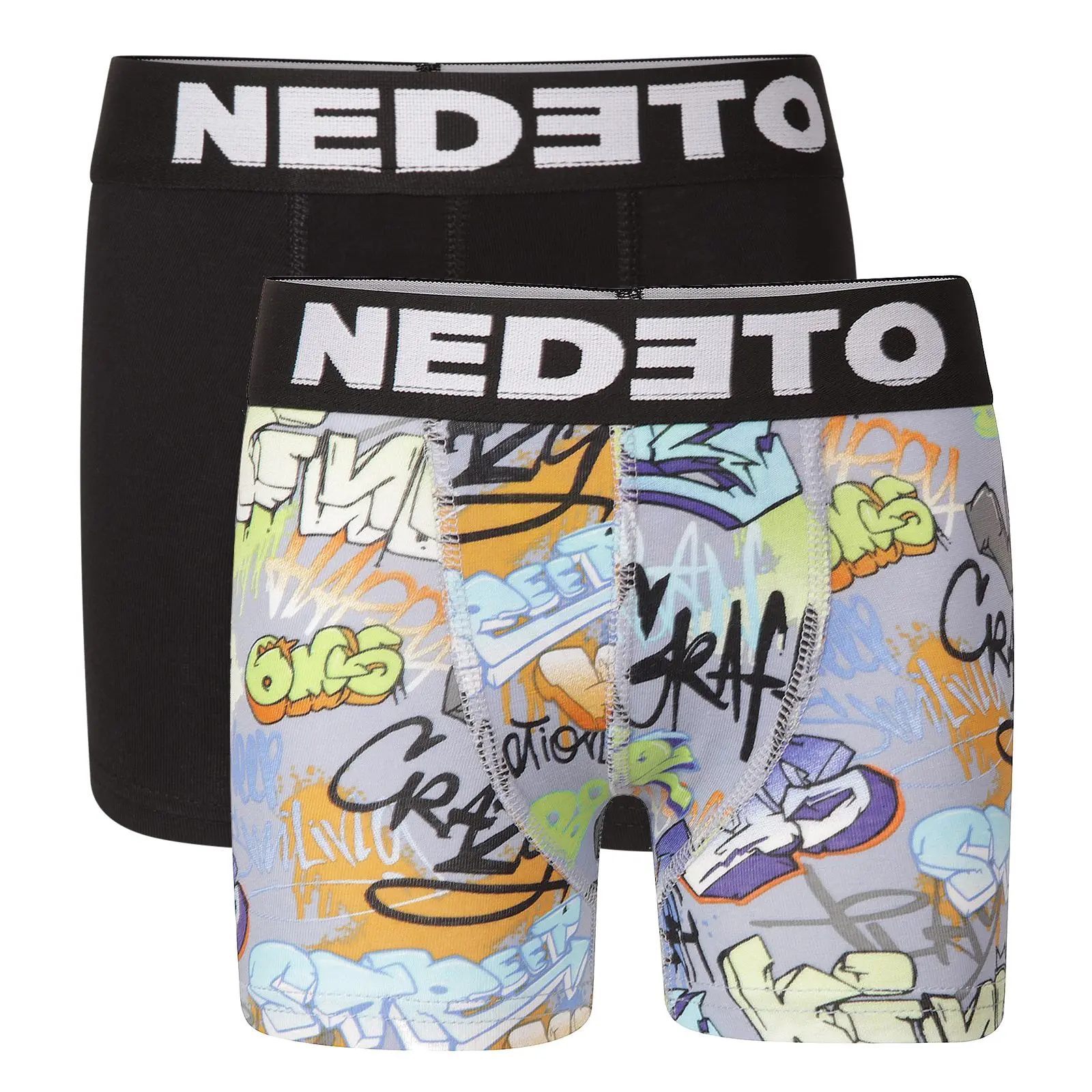 2PACK dětské boxerky Nedeto vícebarevné (2NBDV3)