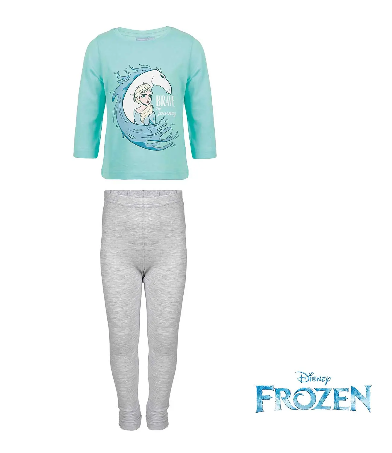 Dívčí pyžamo Frozen vícebarevné (39235/blue)