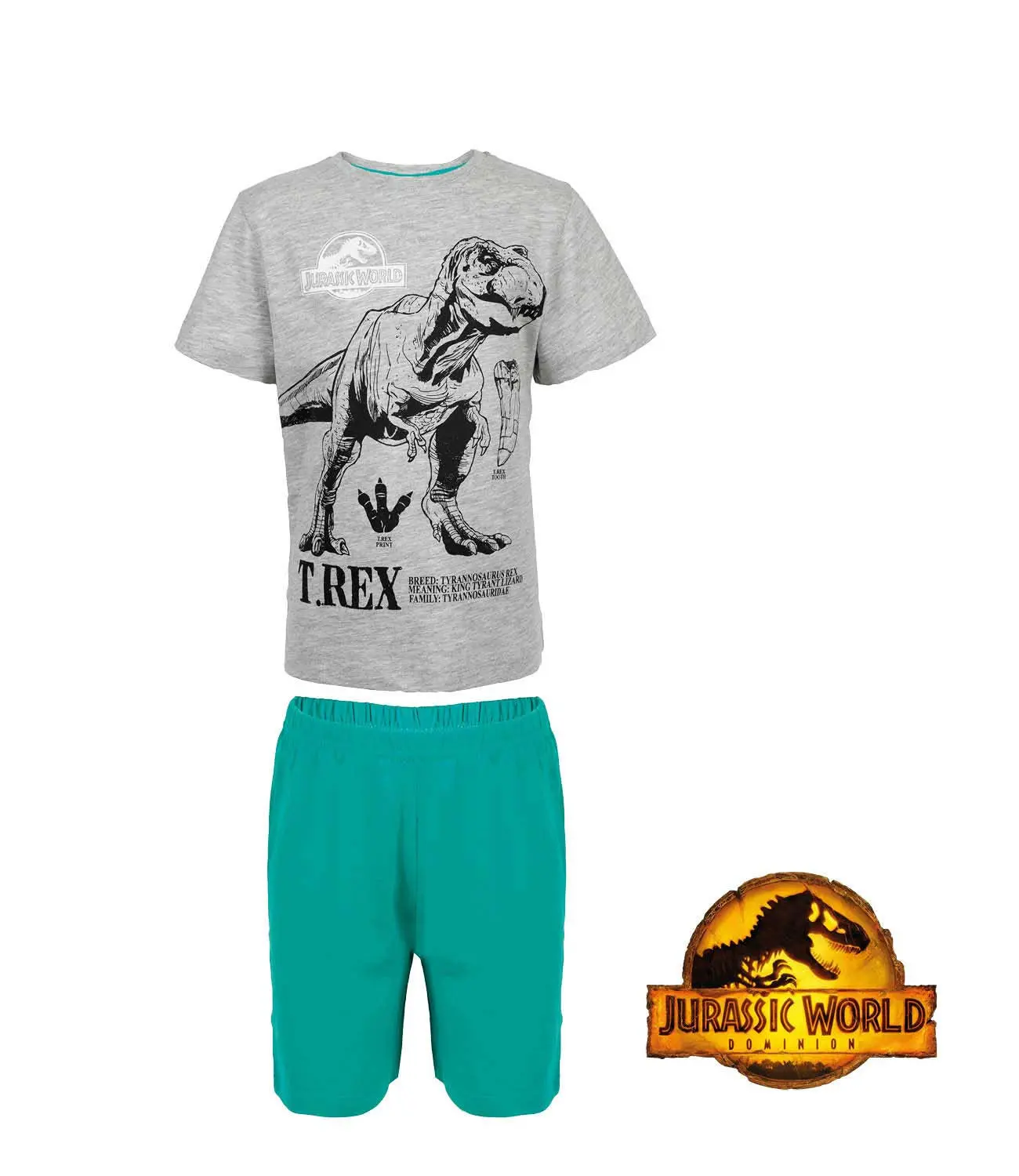 Chlapecké pyžamo Jurassic World vícebarevné (39226/green)