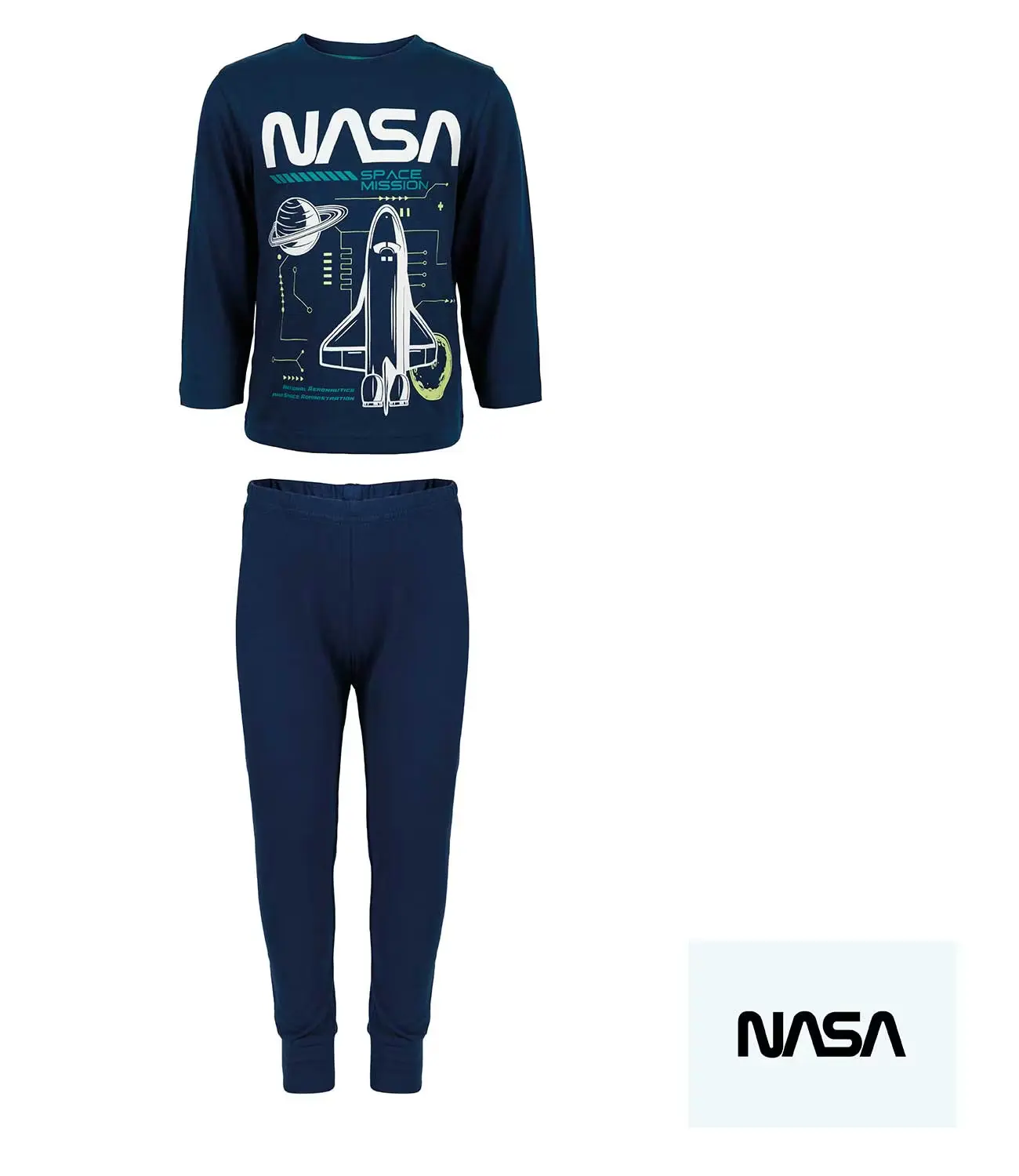 Dětské pyžamo NASA vícebarevné (39233/blue)