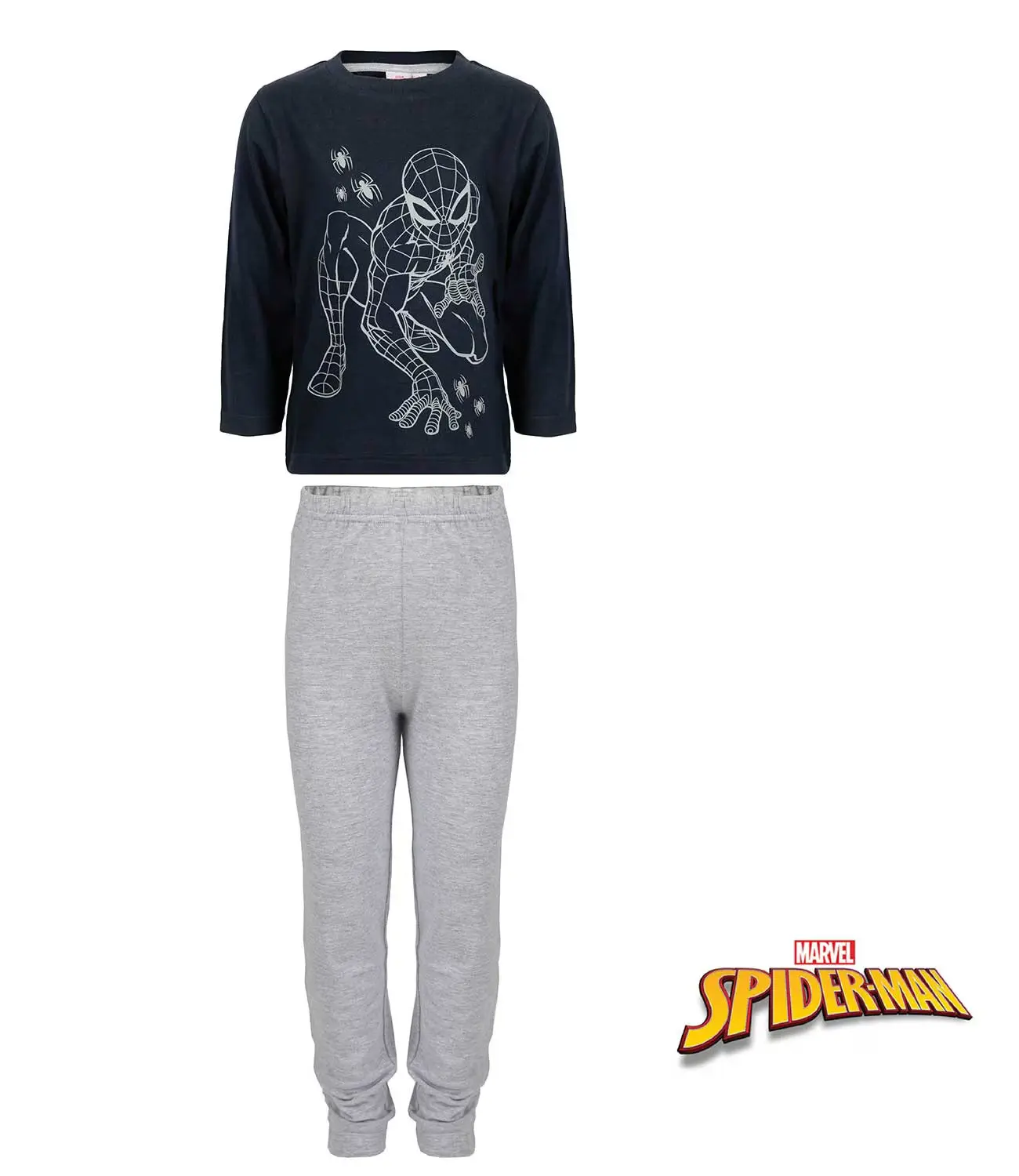 Chlapecké pyžamo Marvel Spiderman vícebarevné (39234/grey