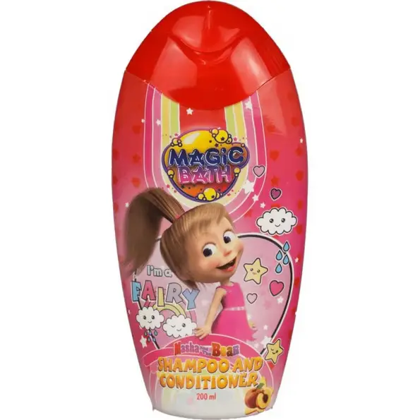 Dětský šampón a kondicionér Máša a medvěd 200 ml (EPE-4783)