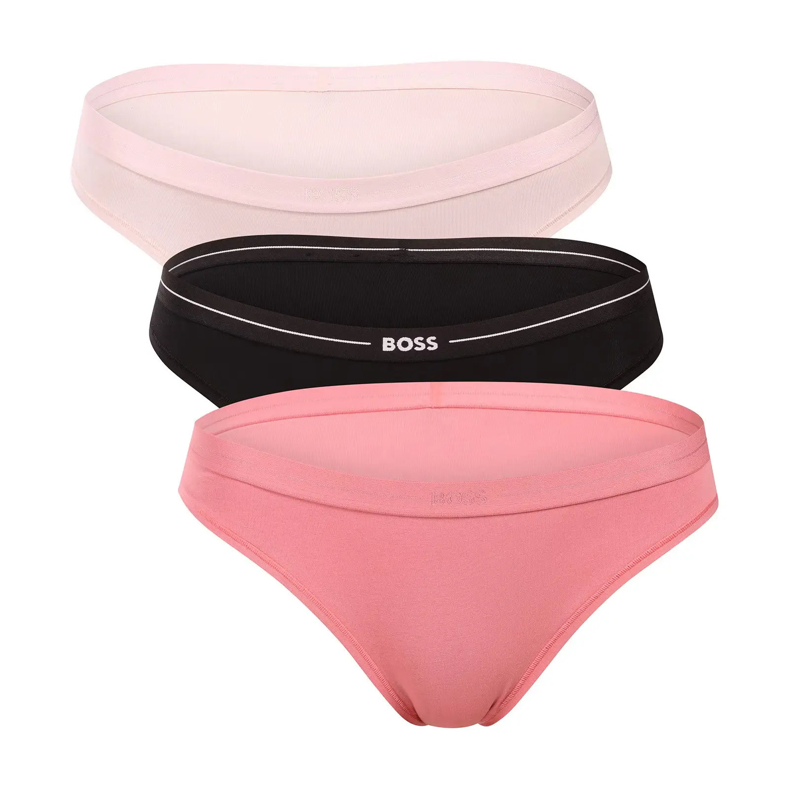 3PACK dámské kalhotky BOSS vícebarevné (50510016 968)