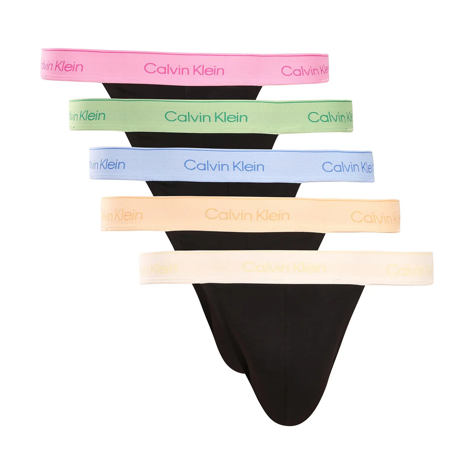 5PACK pánské jocksy Calvin Klein vícebarevné (NB4548-4X4)