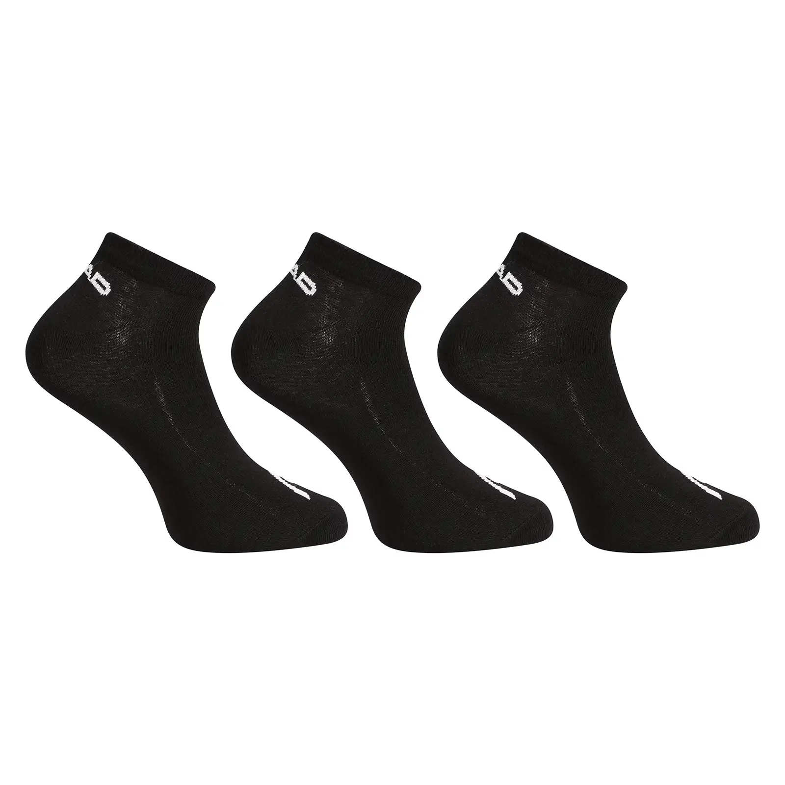 3PACK ponožky HEAD nízké černé (761010001 200) S