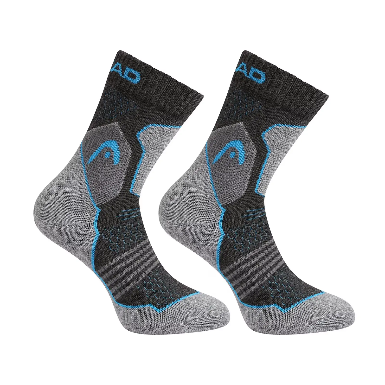 2PACK ponožky HEAD hiking vysoké šedé (701219910 004) S