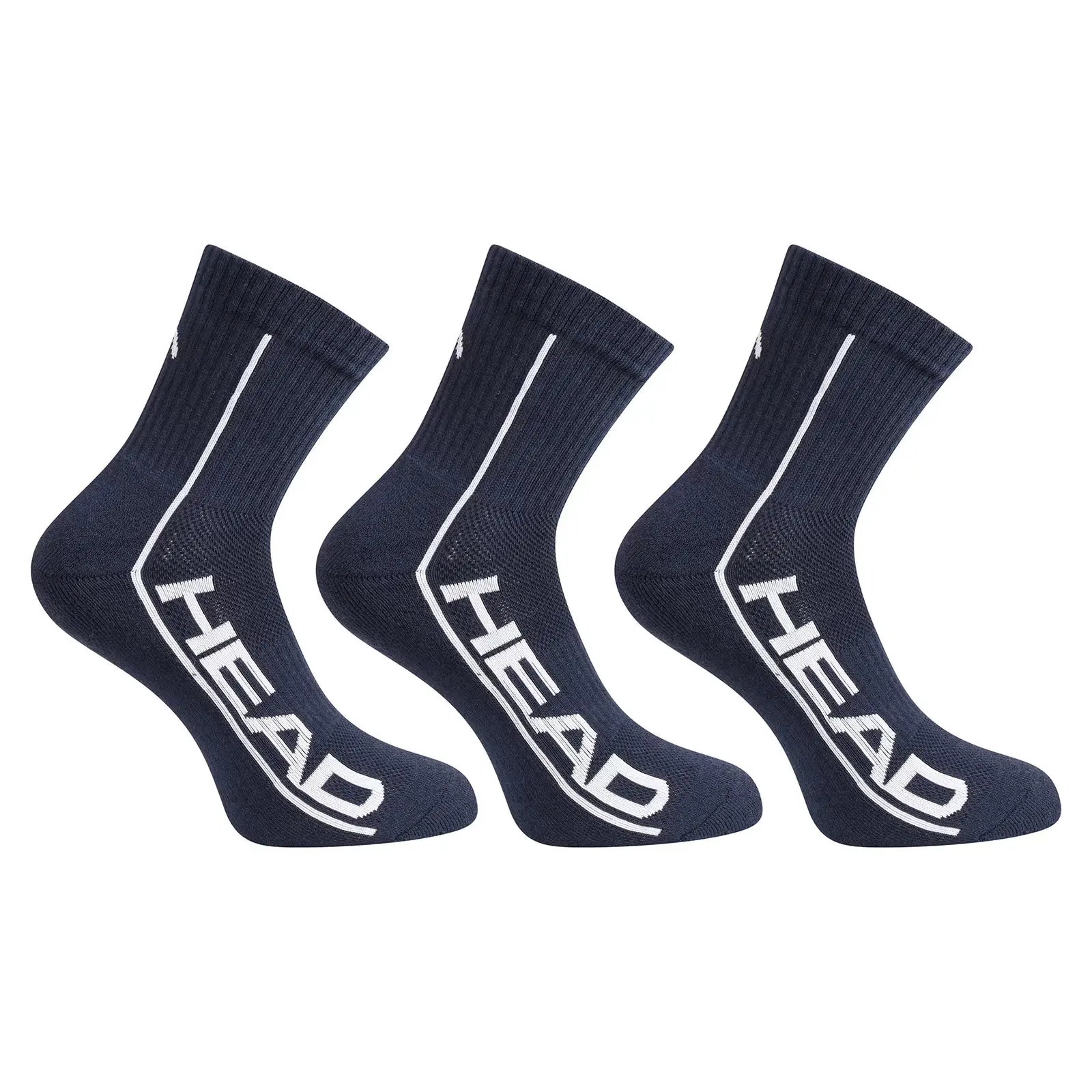 3PACK ponožky HEAD modré (791010001 007)