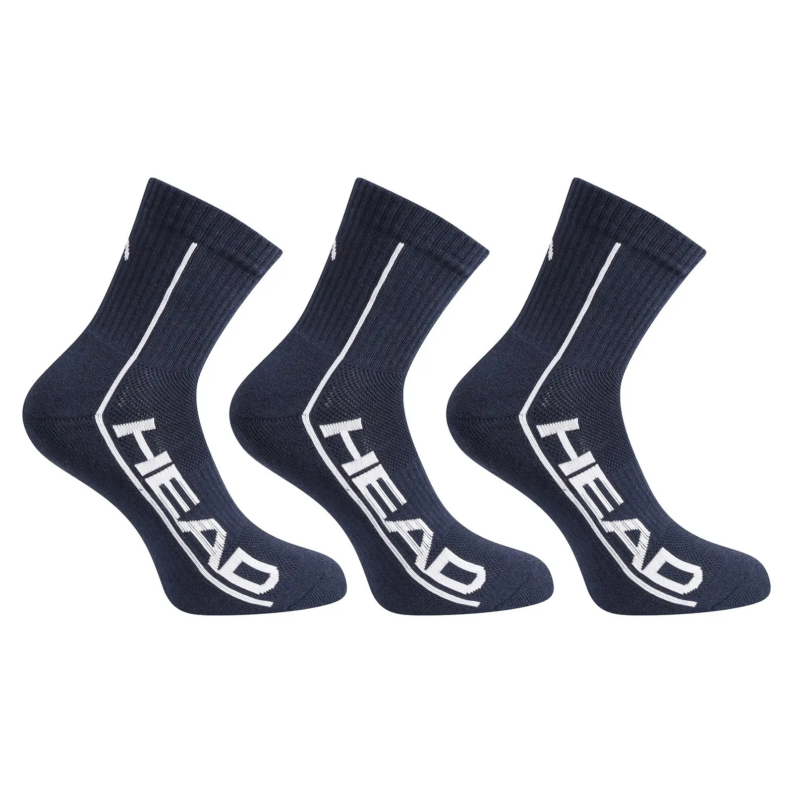 3PACK ponožky HEAD modré (791010001 007)