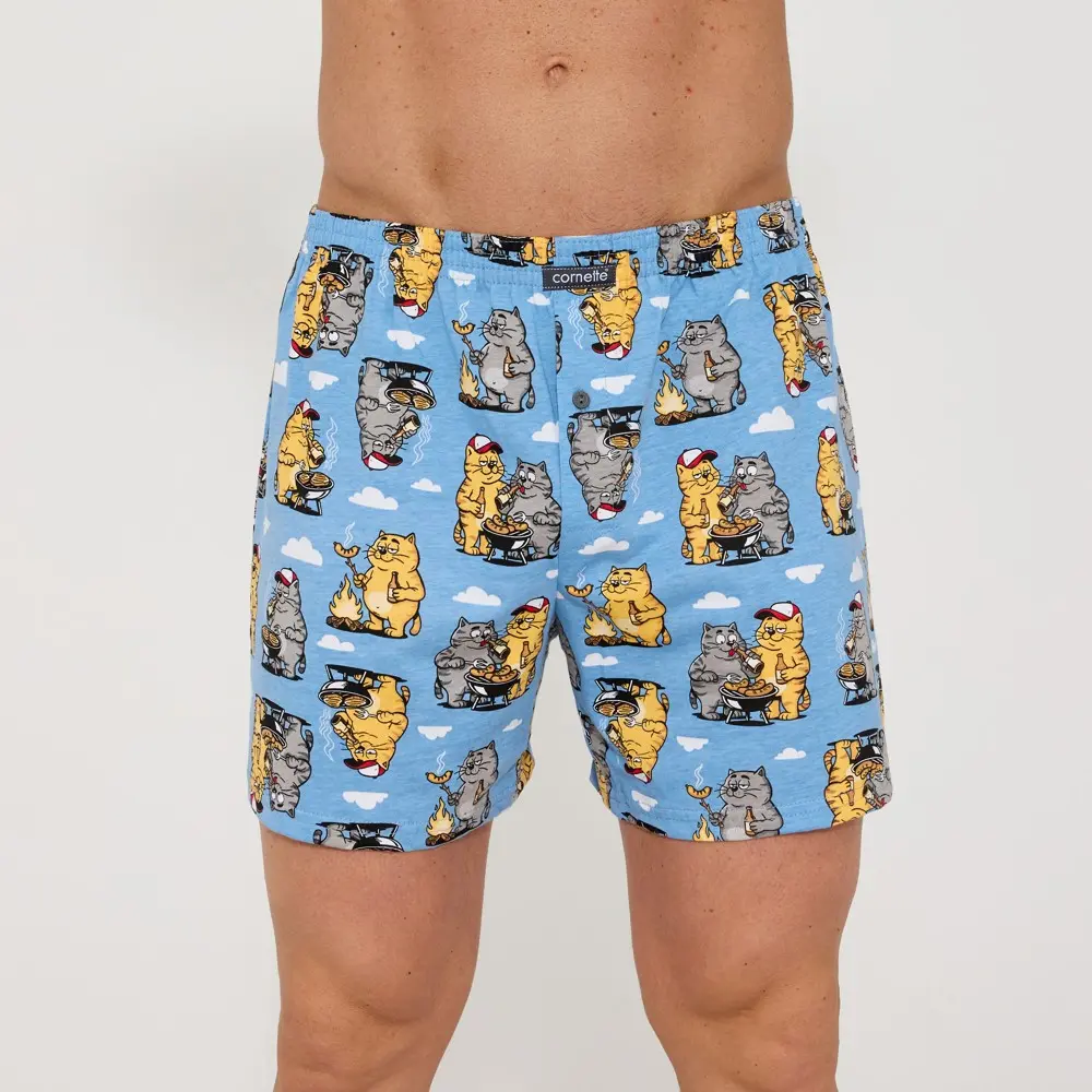 Pánské trenky Cornette Classic vícebarevné (001/184) S, trenýrky