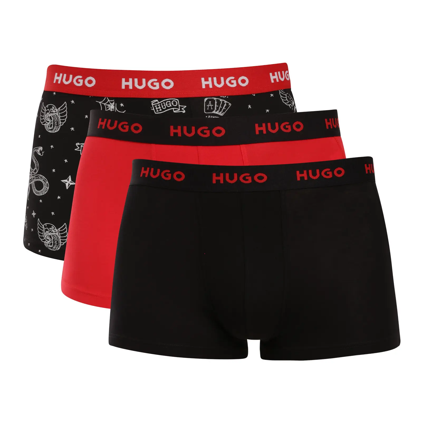 3PACK pánské boxerky HUGO vícebarevné (50532550 980)