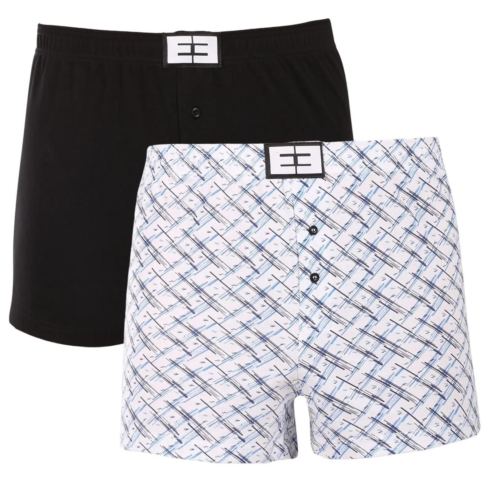 2PACK pánské trenky Nedeto vícebarevné (2NTV05)