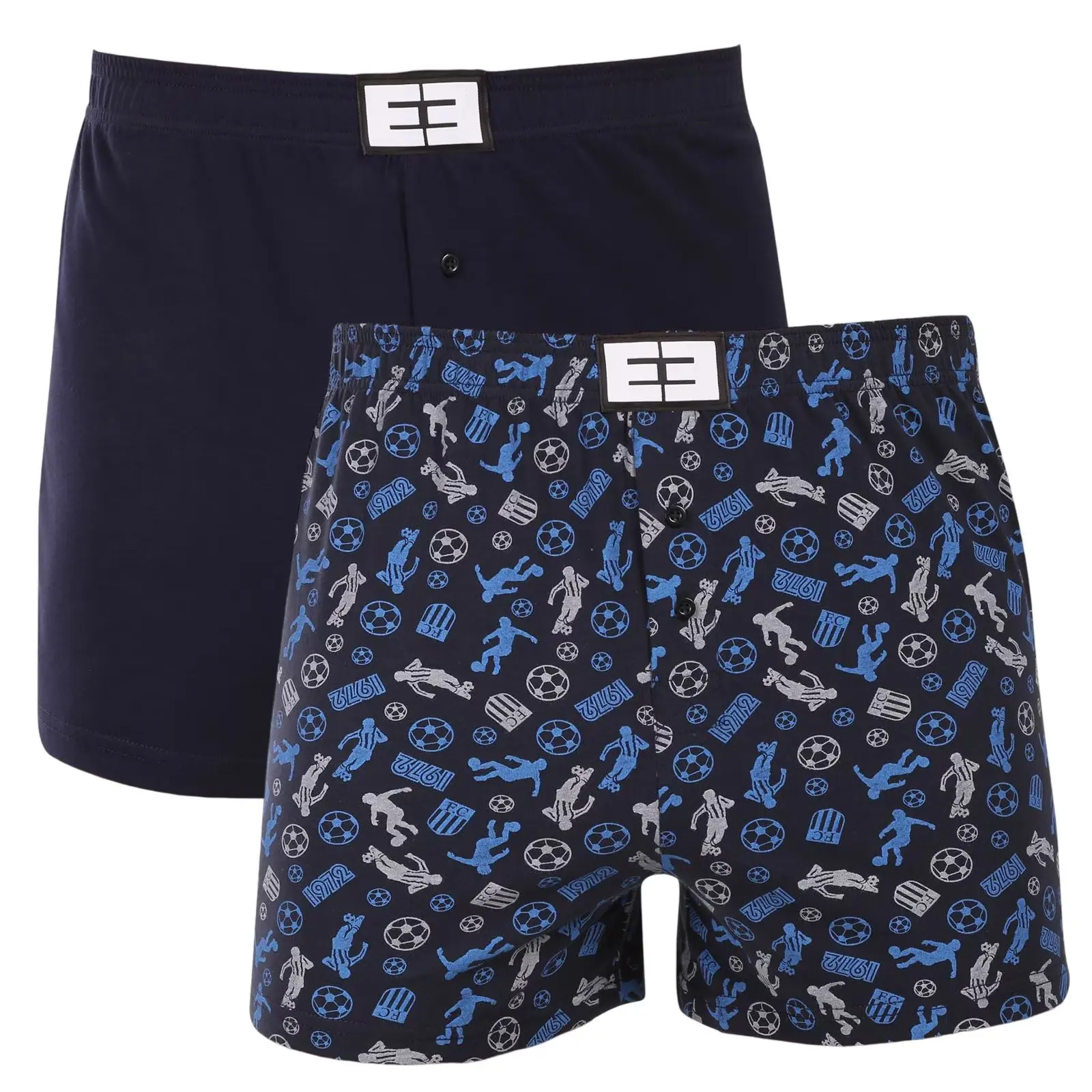 2PACK pánské trenky Nedeto vícebarevné (2NTV07) M, trenýrky