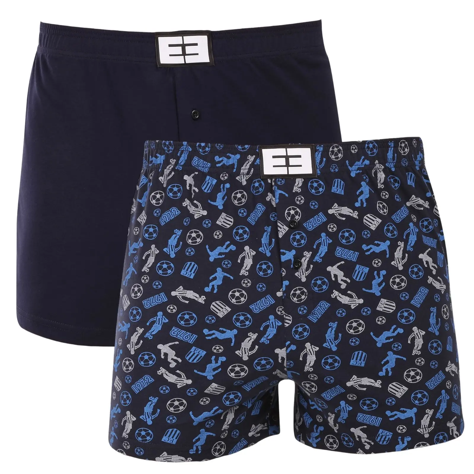 2PACK pánské trenky Nedeto vícebarevné (2NTV07) M, trenýrky