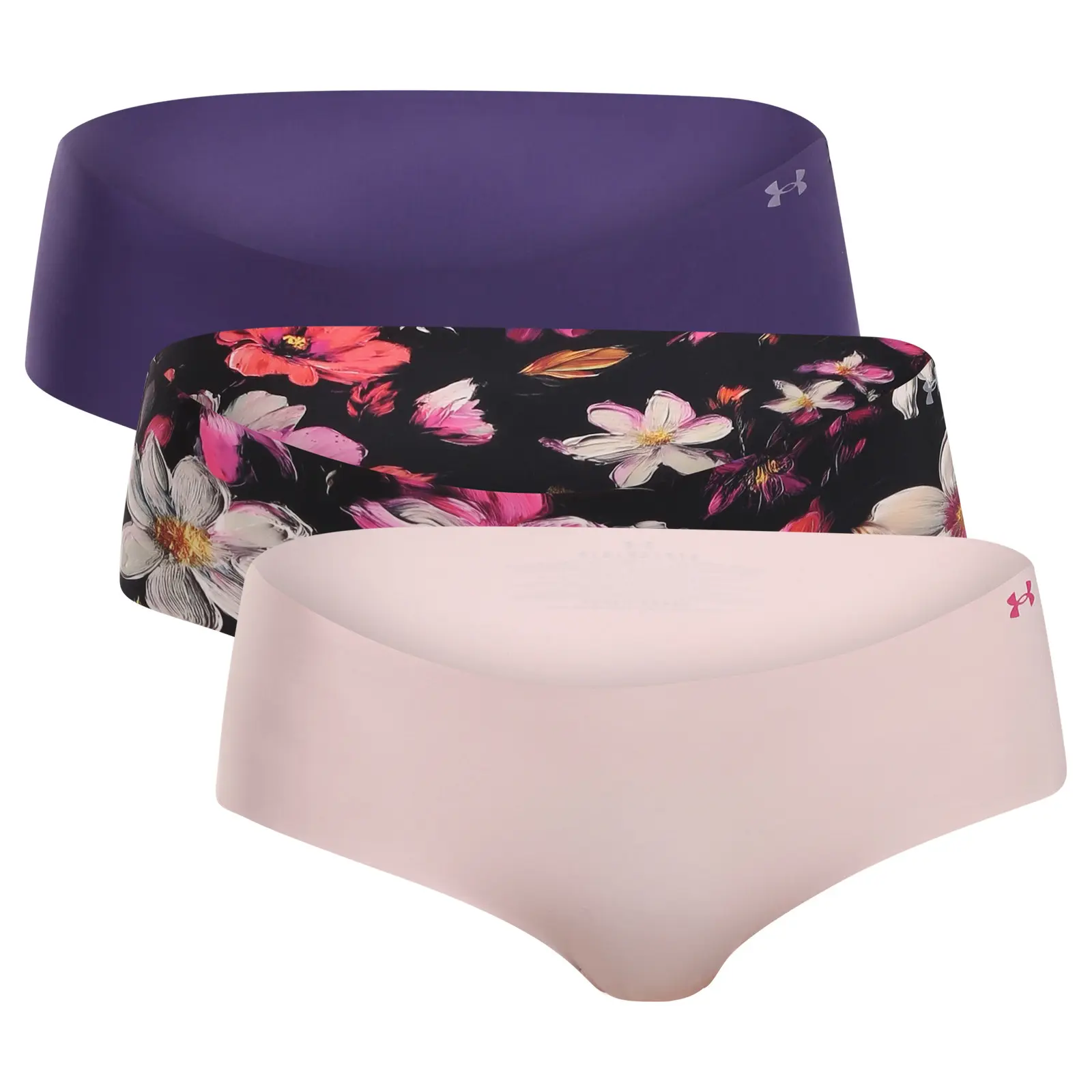 3PACK dámské kalhotky Under Armour vícebarevné (1383896 001) S