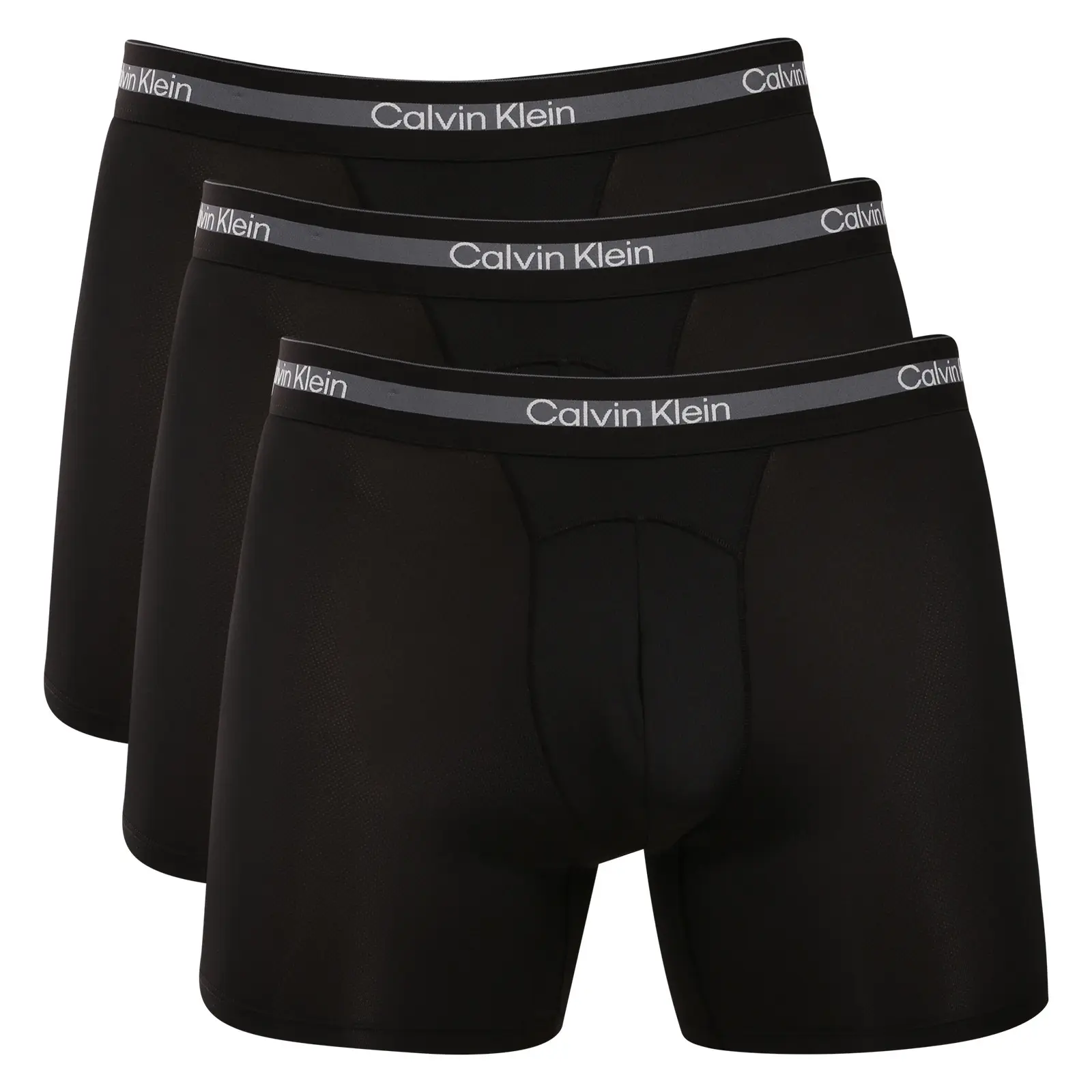 3PACK pánské boxerky Calvin Klein černé (NB4537-UB1)