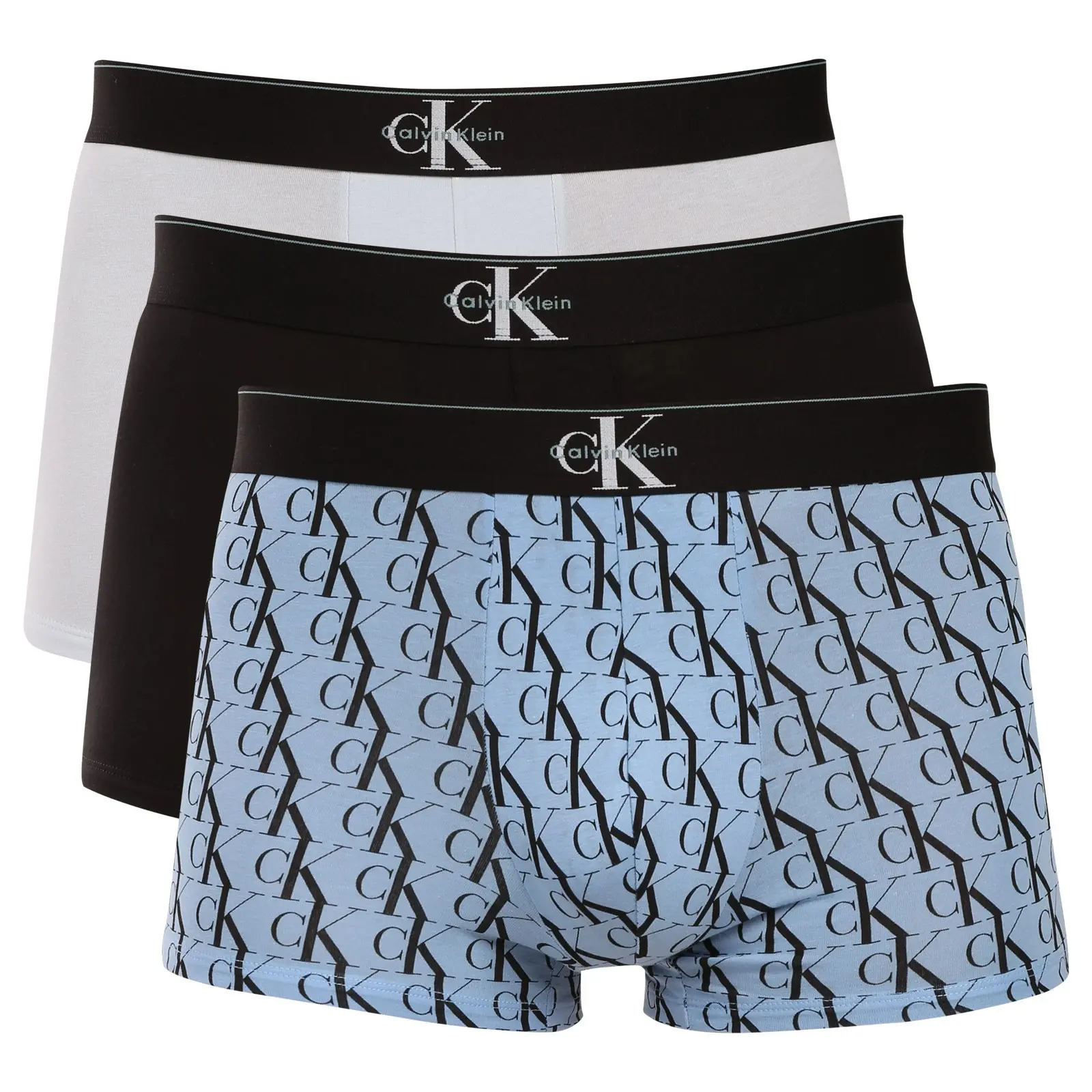 3PACK pánské boxerky Calvin Klein vícebarevné (NB4472-53Q)