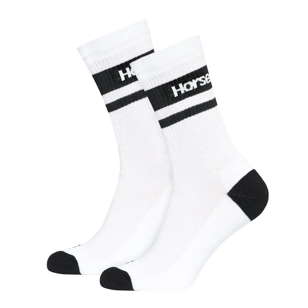 Ponožky Horsefeathers Neely vysoké bílé (AW163A)