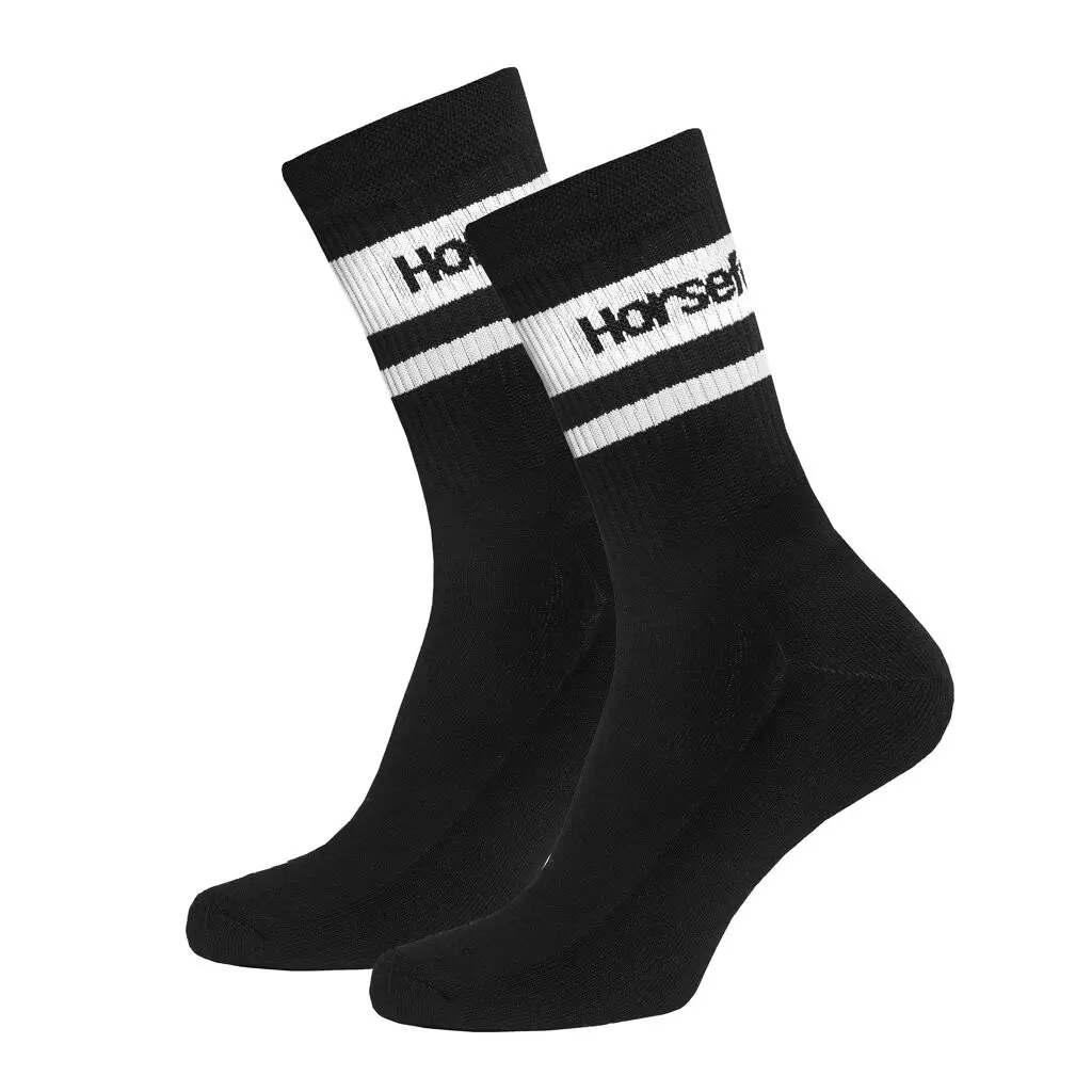 HORSEFEATHERS Ponožky Neely - black BLACK velikost