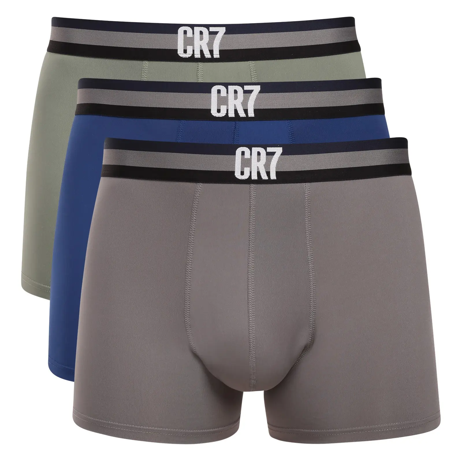 3PACK pánské boxerky CR7 vícebarevné (8199-49-206)