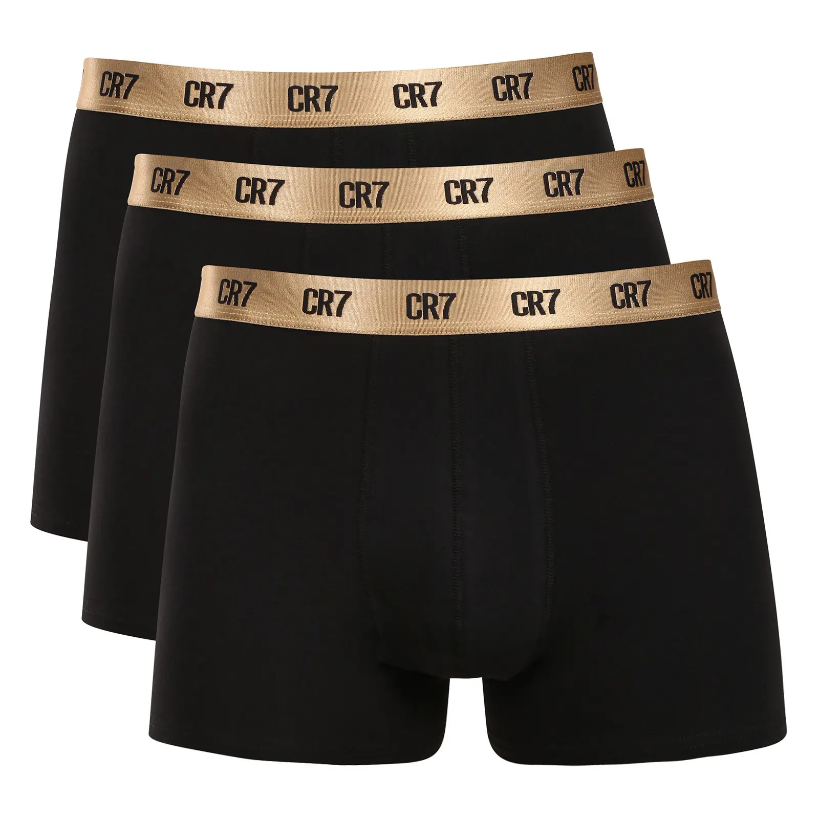 3PACK pánské boxerky CR7 černé (8100-49-2768)