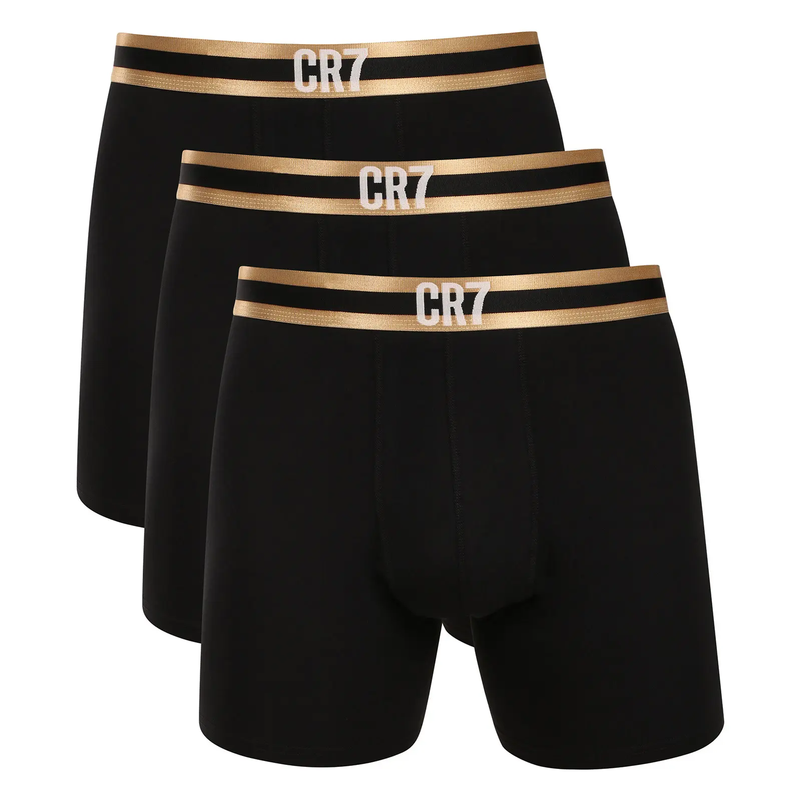 3PACK pánské boxerky CR7 černé (7103-53-2203)