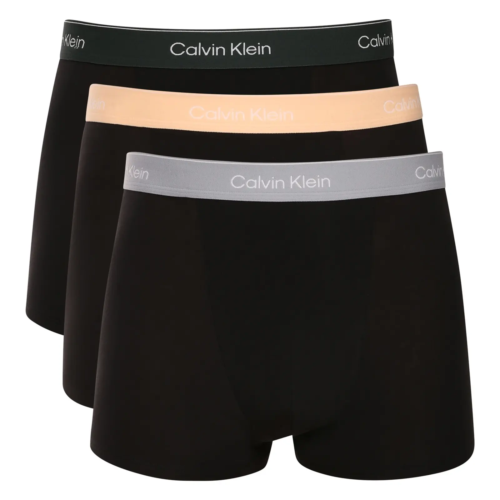 3PACK pánské boxerky Calvin Klein černé (NB4286-3ZK)