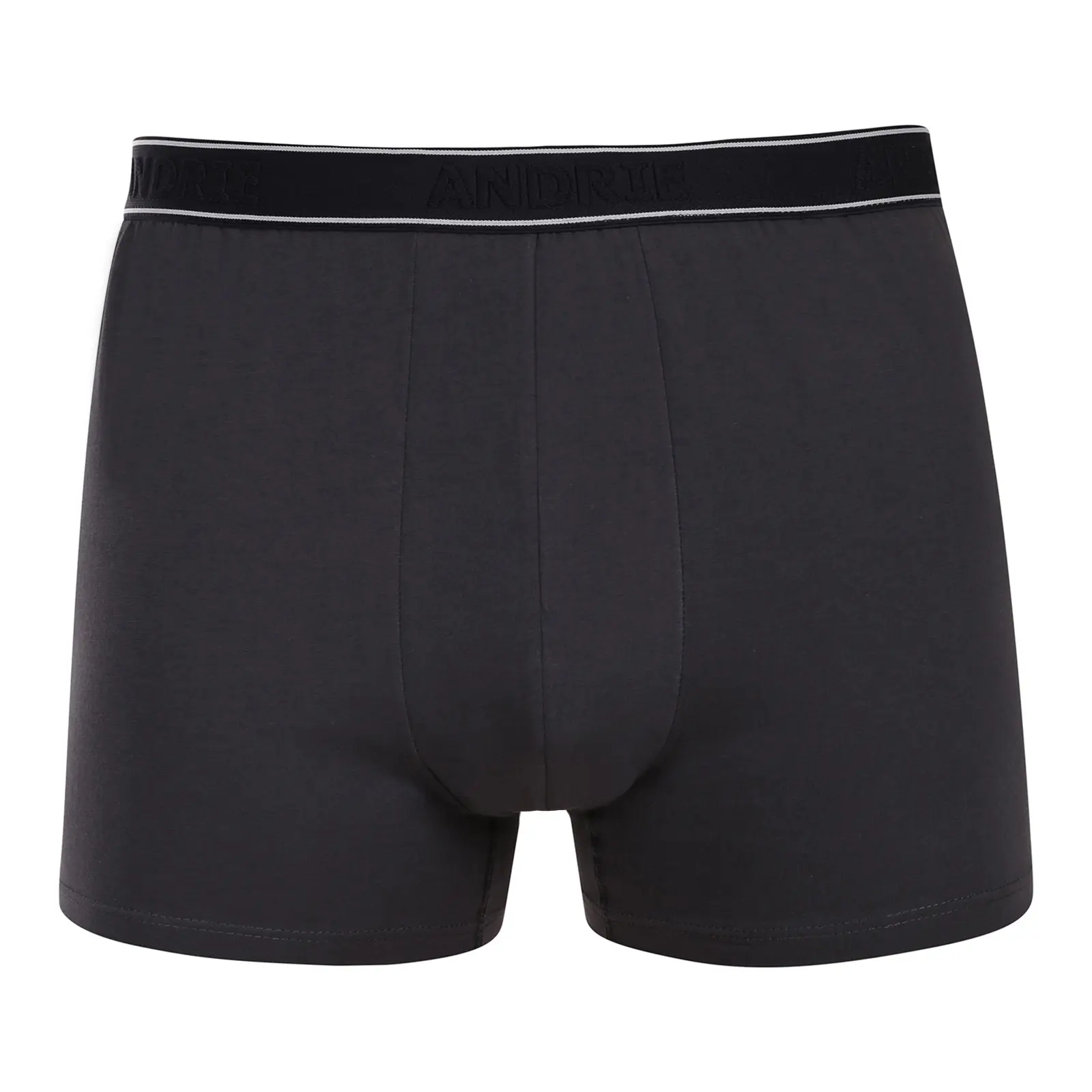 Pánské boxerky Andrie vícebarevné (PS 5828/dark black) 3XL, trenky / trenýrky