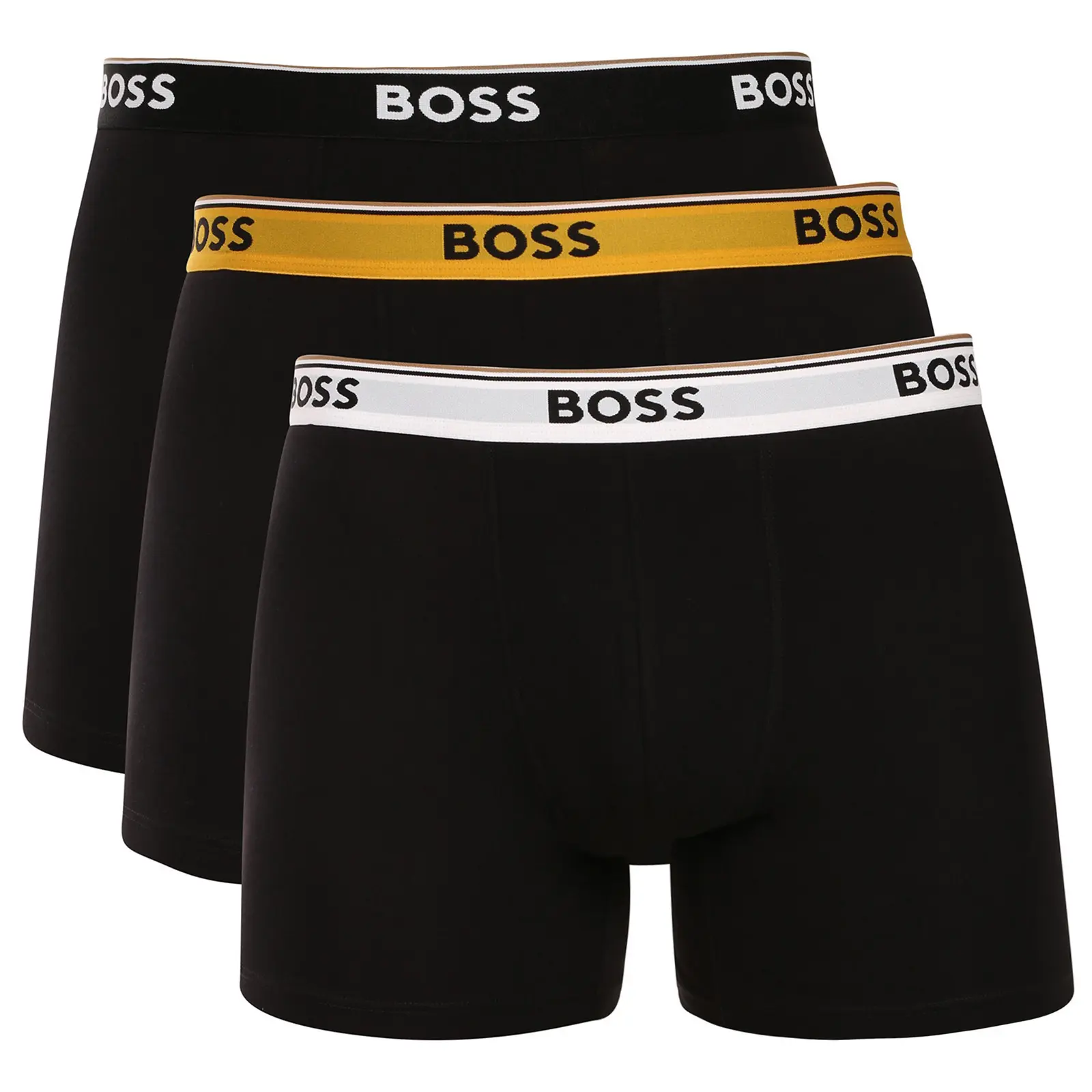 3PACK pánské boxerky BOSS černé (50554694 006)