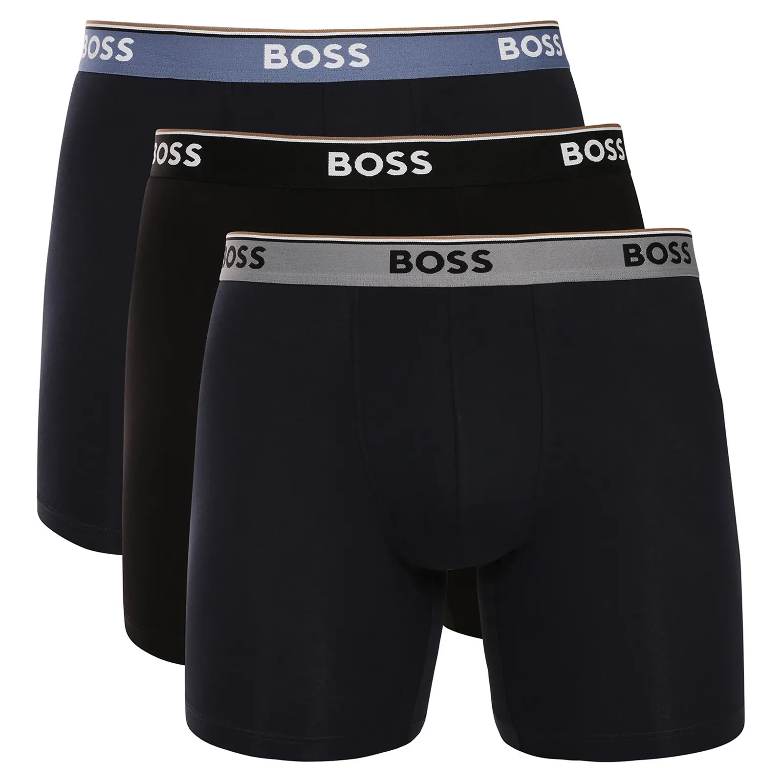 3PACK pánské boxerky BOSS černé (50538142 977)