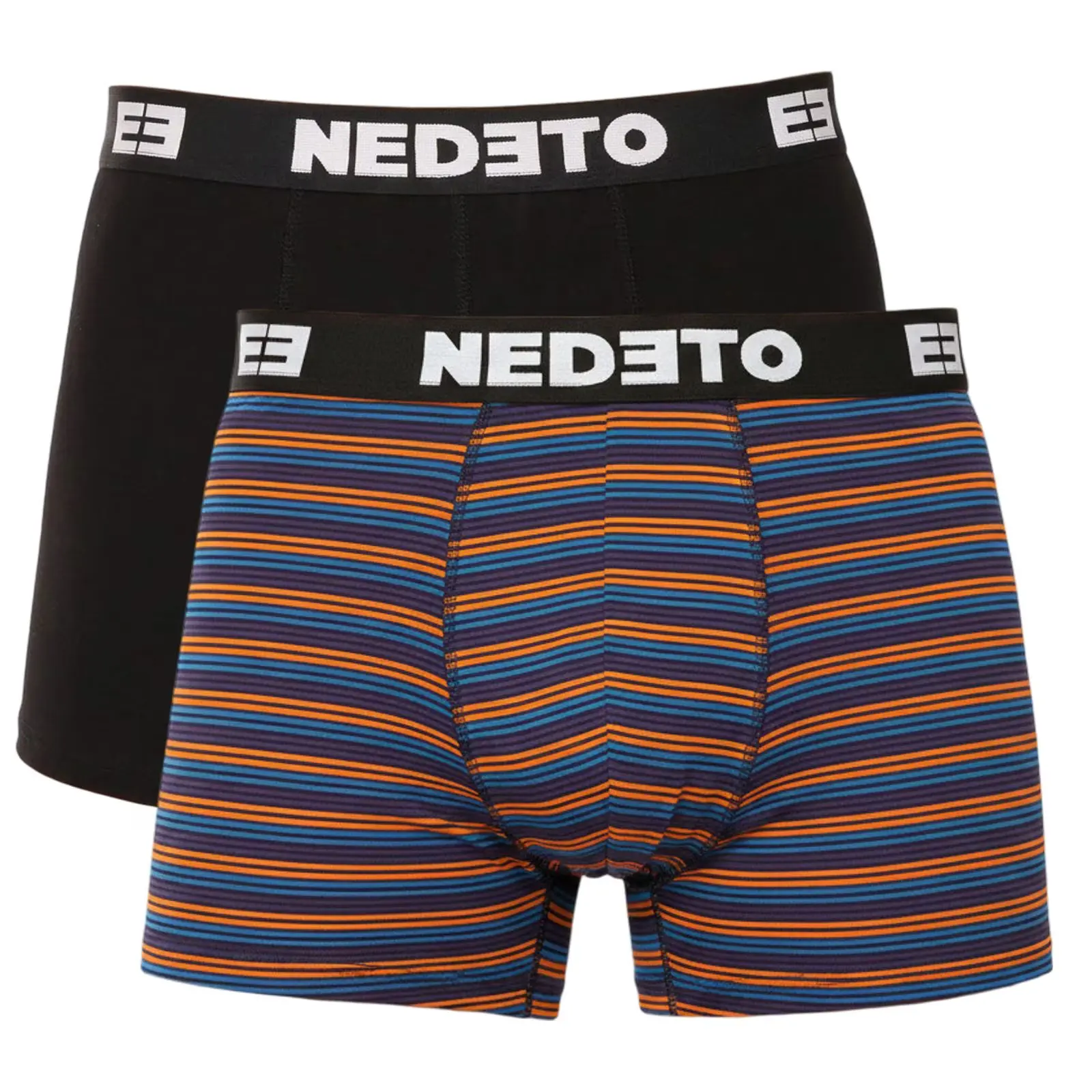 2PACK pánské boxerky Nedeto vícebarevné (2NBV14)