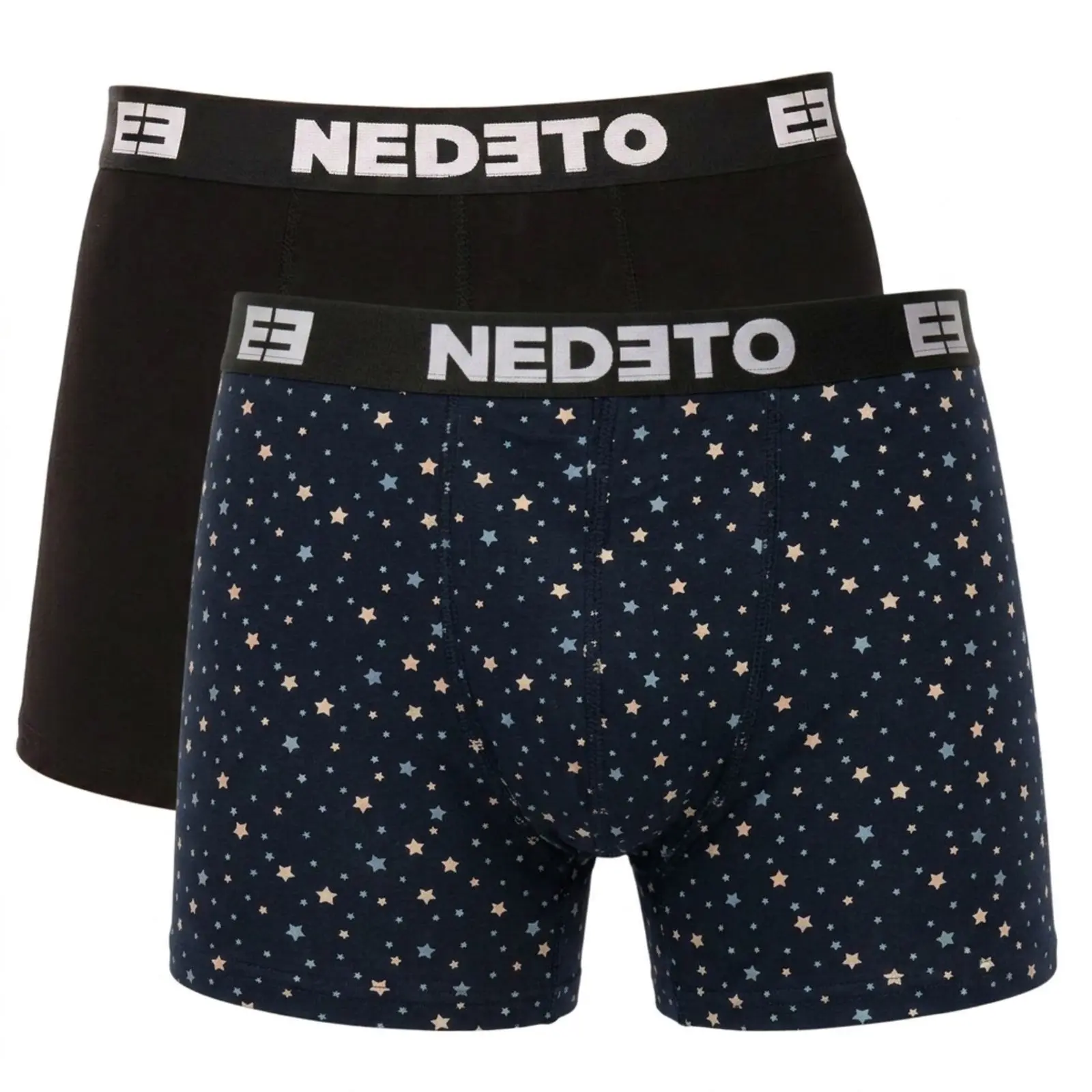 2PACK pánské boxerky Nedeto vícebarevné (2NBV11)