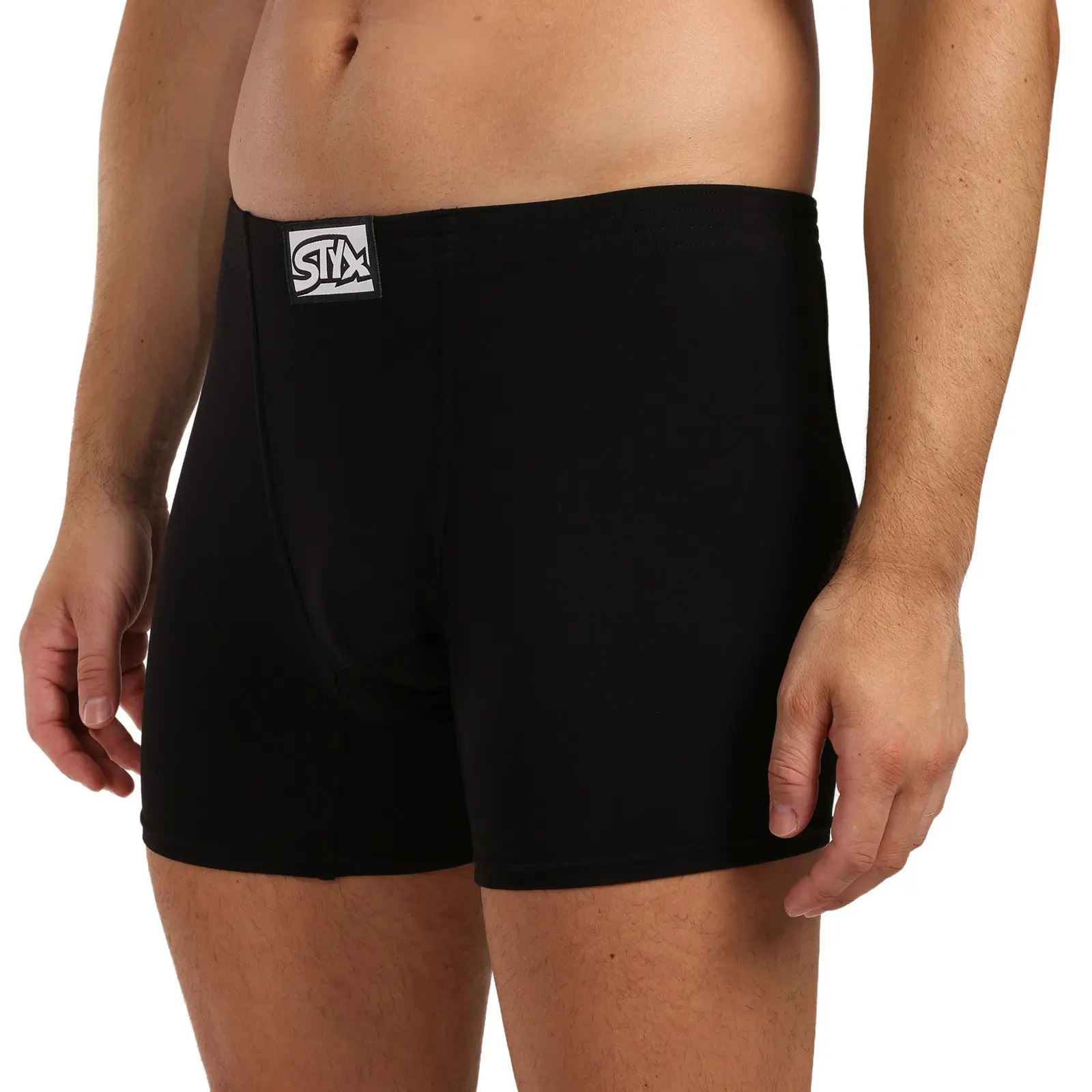 Pánské boxerky Styx long klasická guma černé (FN960)