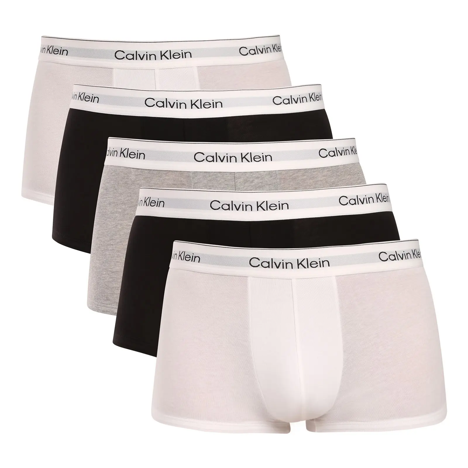 5PACK pánské boxerky Calvin Klein vícebarevné (NB4390-6H3) XL, trenky / trenýrky