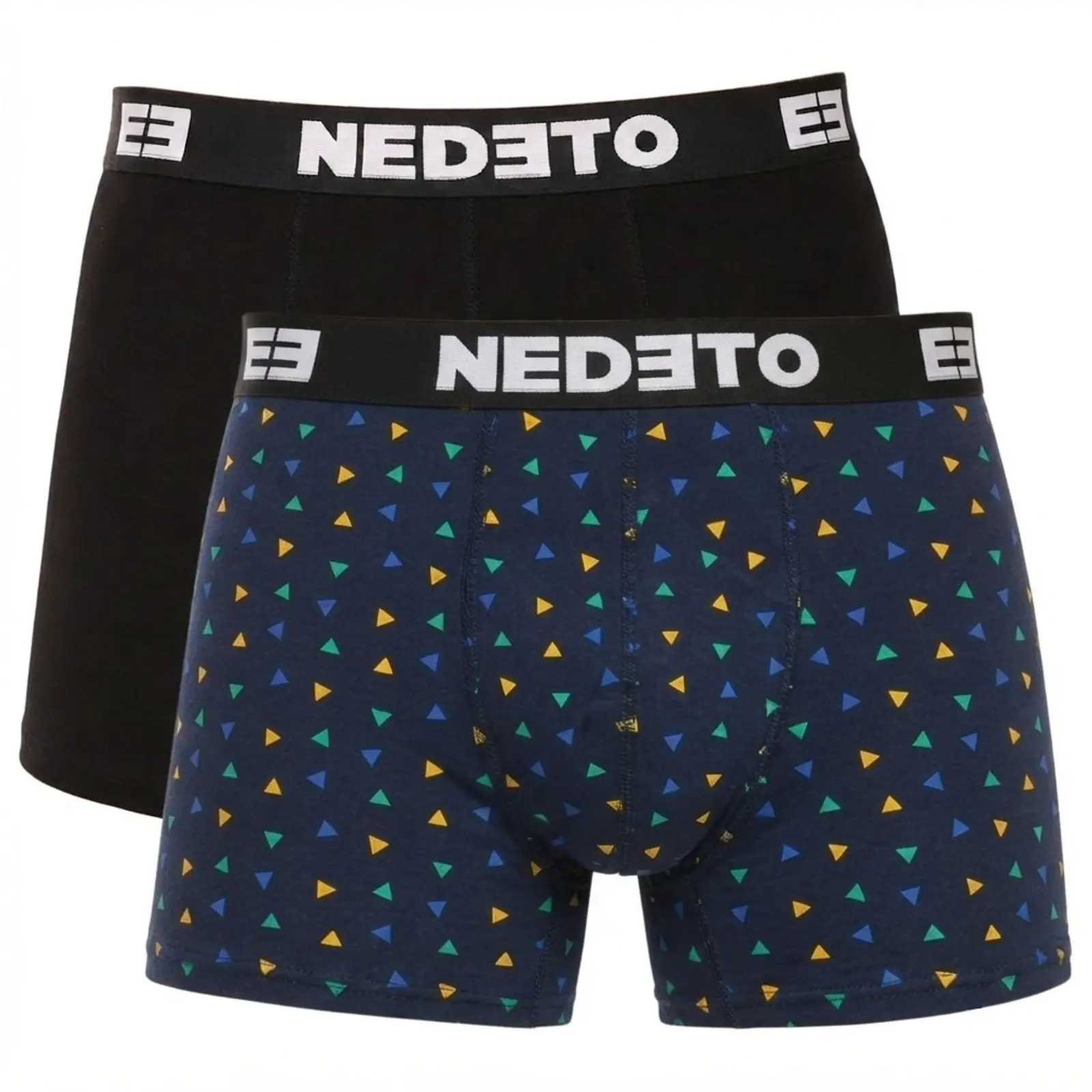 2PACK pánské boxerky Nedeto vícebarevné (2NBV17)