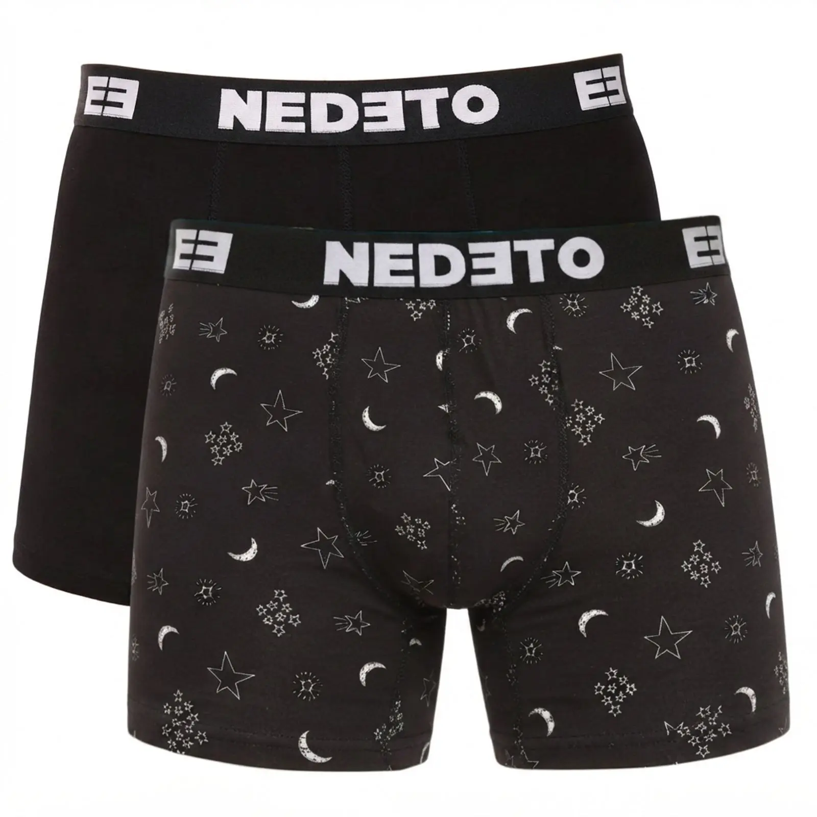 2PACK pánské boxerky Nedeto vícebarevné (2NBV21)