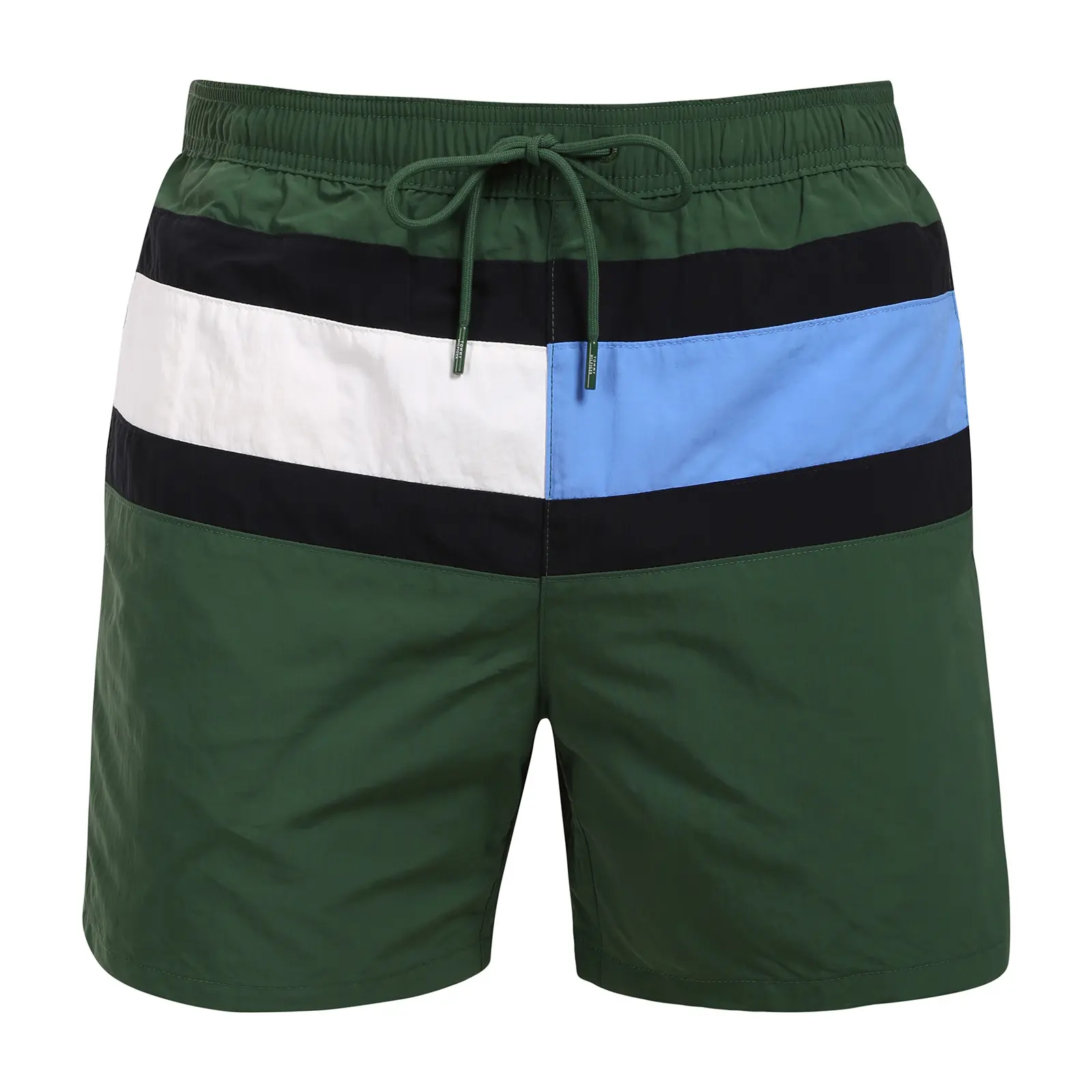 Pánské plavky Tommy Hilfiger zelené (UM0UM03474 L2N)