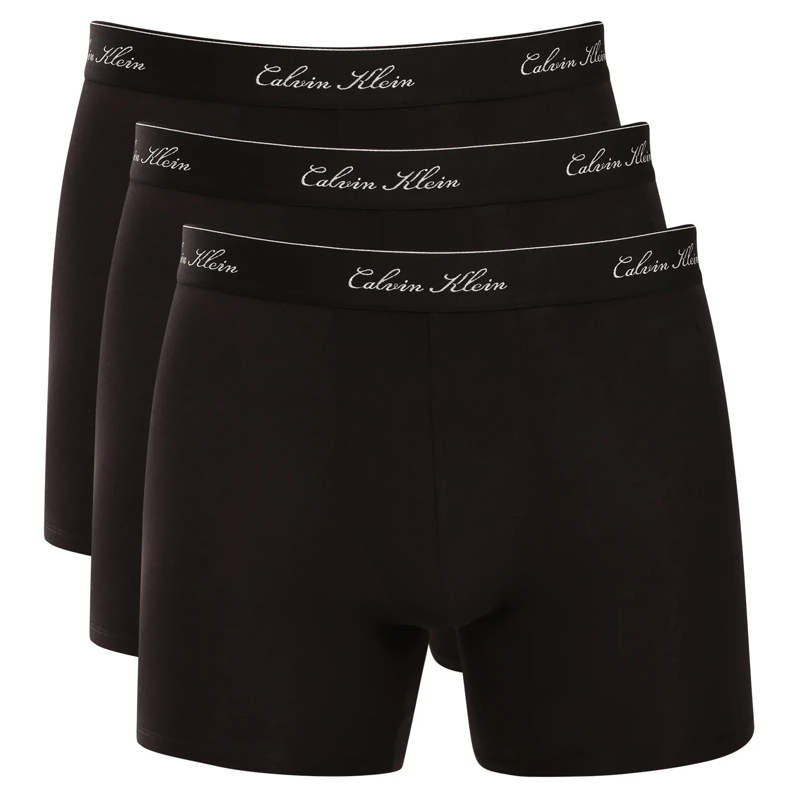 3PACK pánské boxerky Calvin Klein černé (NB4608-TM6)