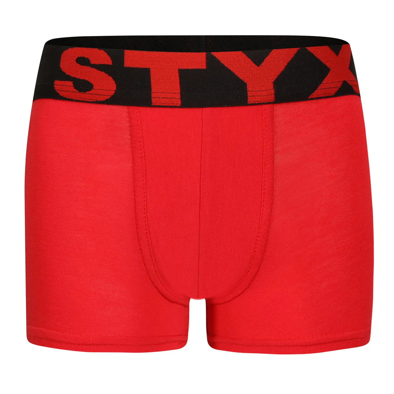 Dětské boxerky Styx sportovní guma červené (GJ1064)