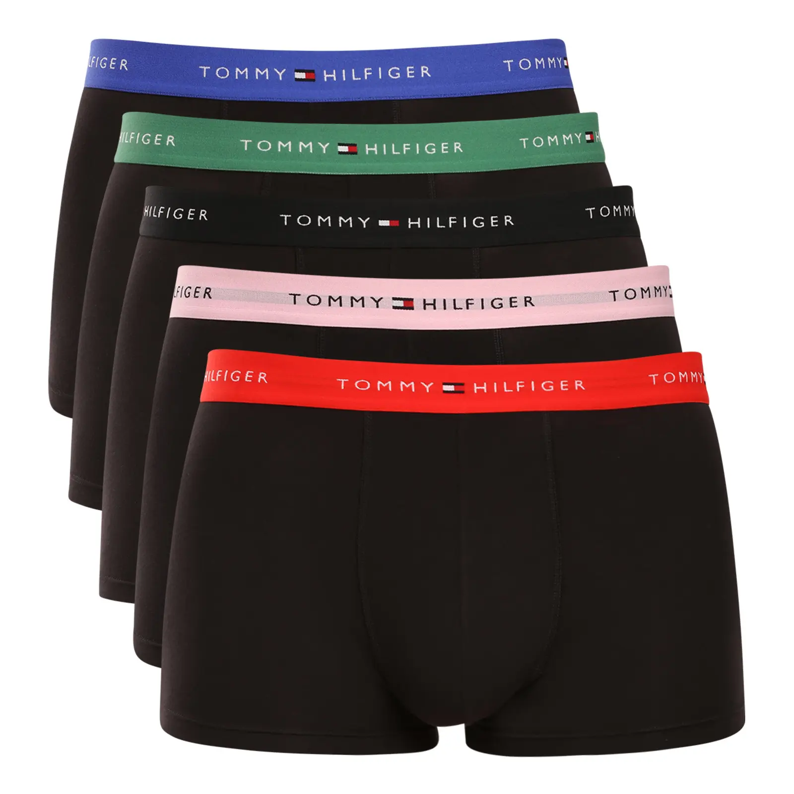 5PACK pánské boxerky Tommy Hilfiger černé (UM0UM03893 0WL) M, trenky / trenýrky